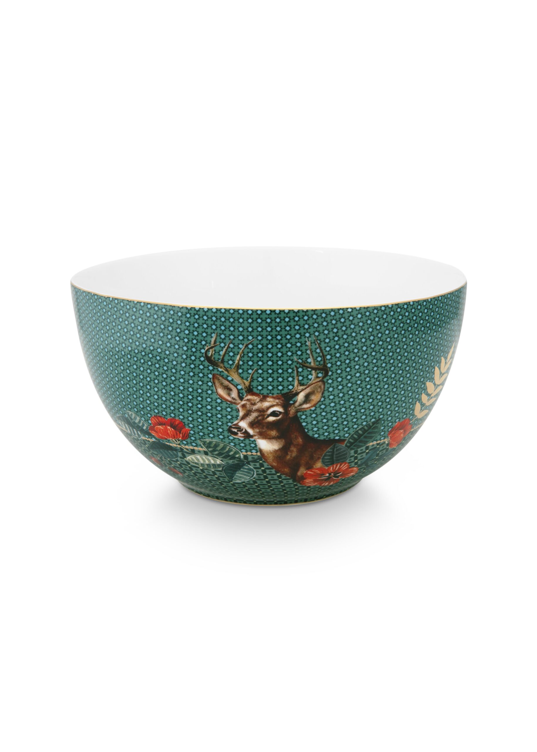 Miska Winter Wonderland Deer Green PiP Studio, 1500 ml