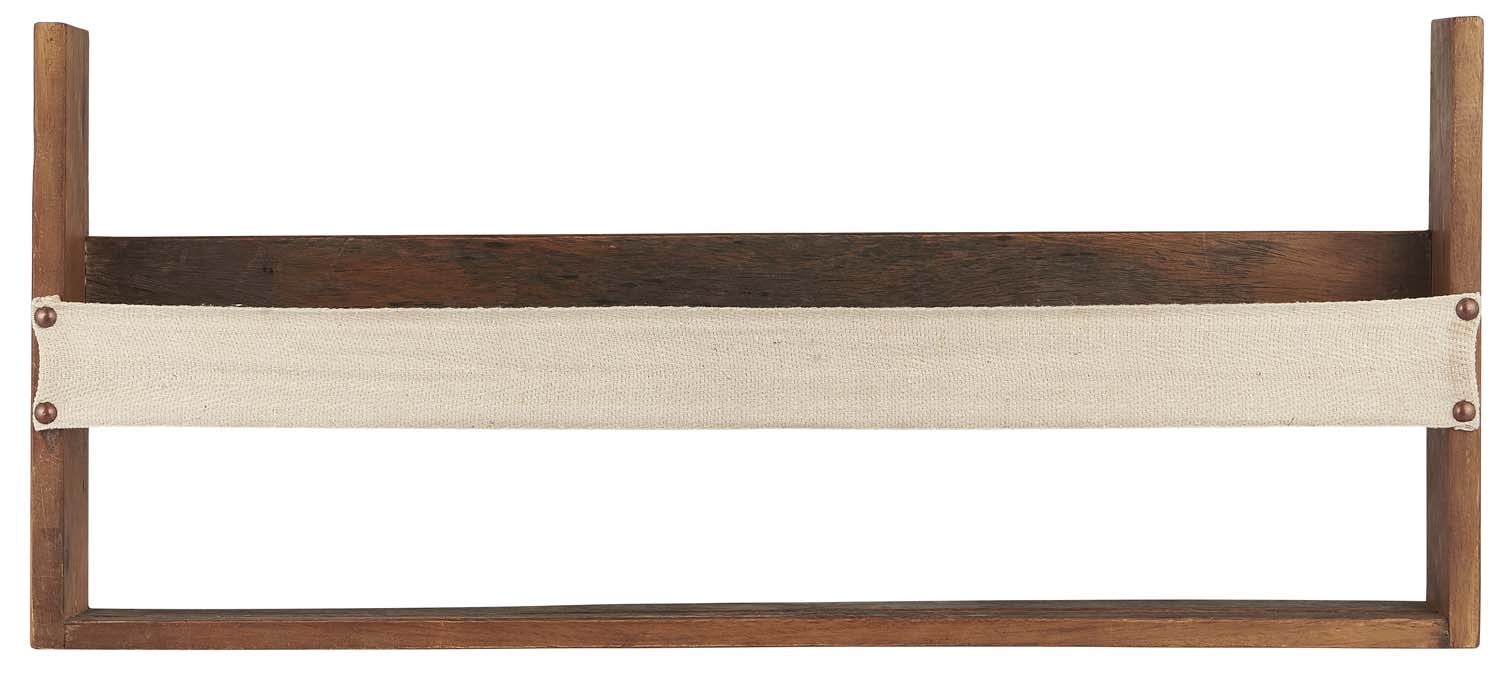 Półka drewniana z taśmą Unique Ib Laursen, 70 cm