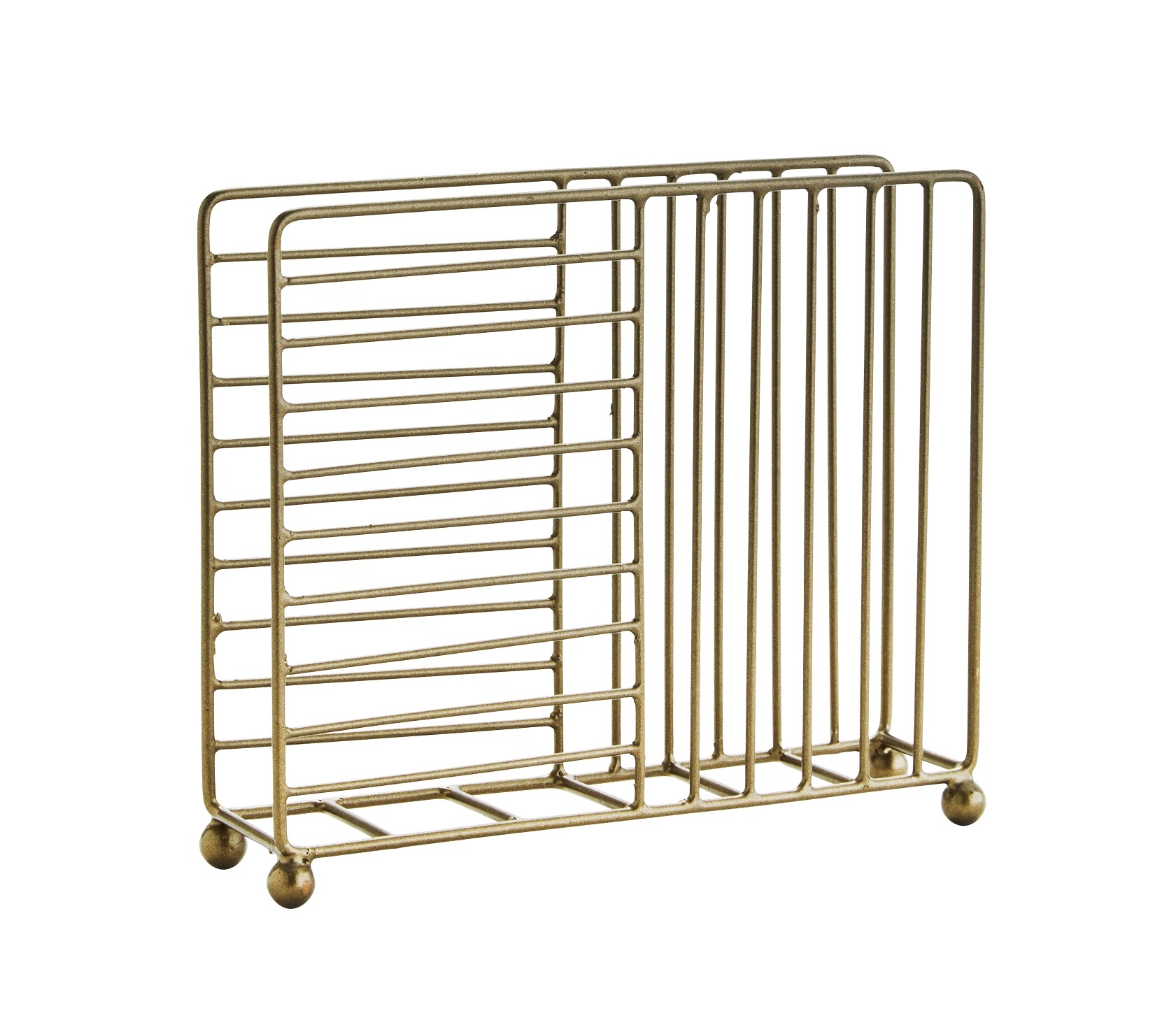Serwetnik metalowy stripes Madam Stoltz