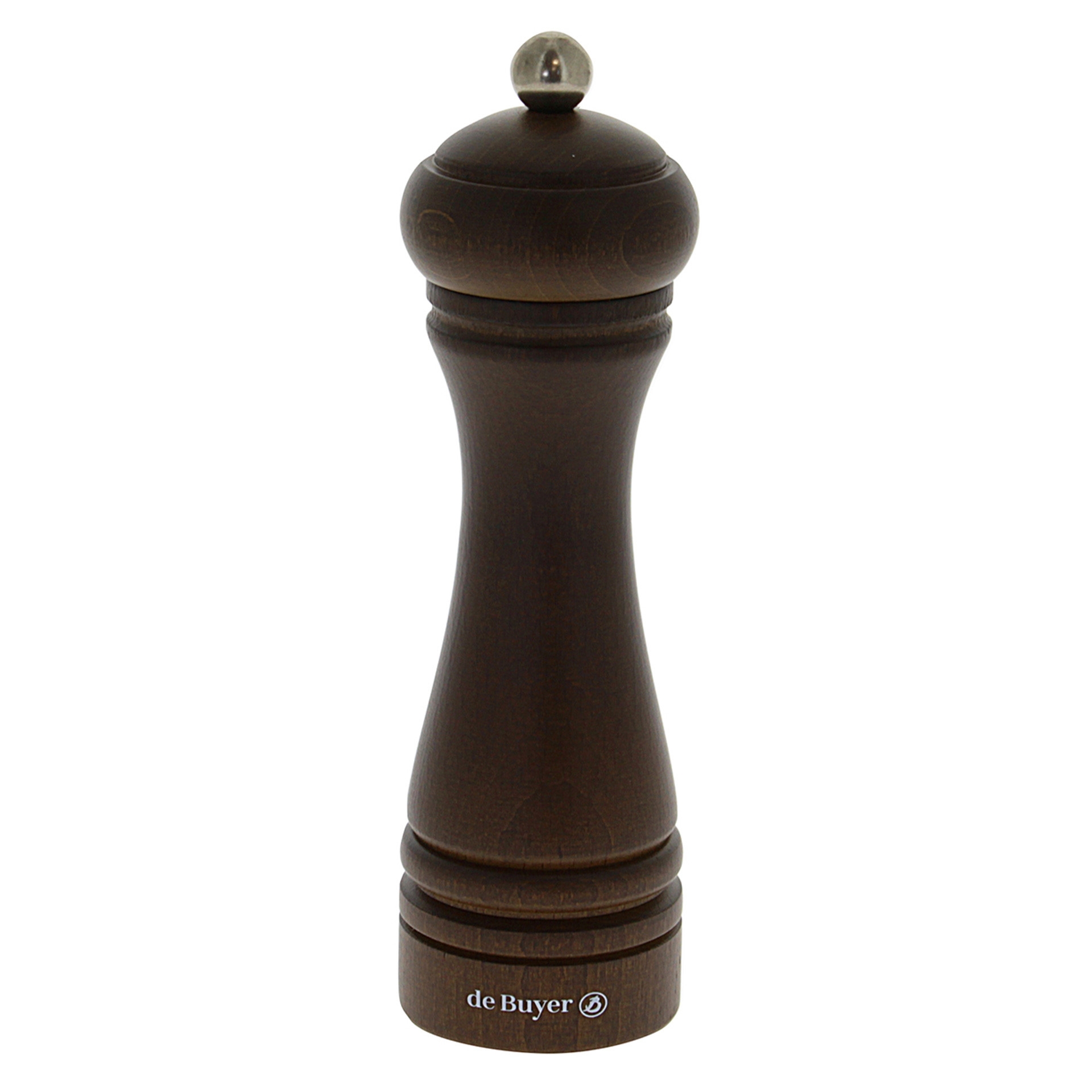 JAVA Młynek do przypraw 18 cm ciemny brąz / DE BUYER