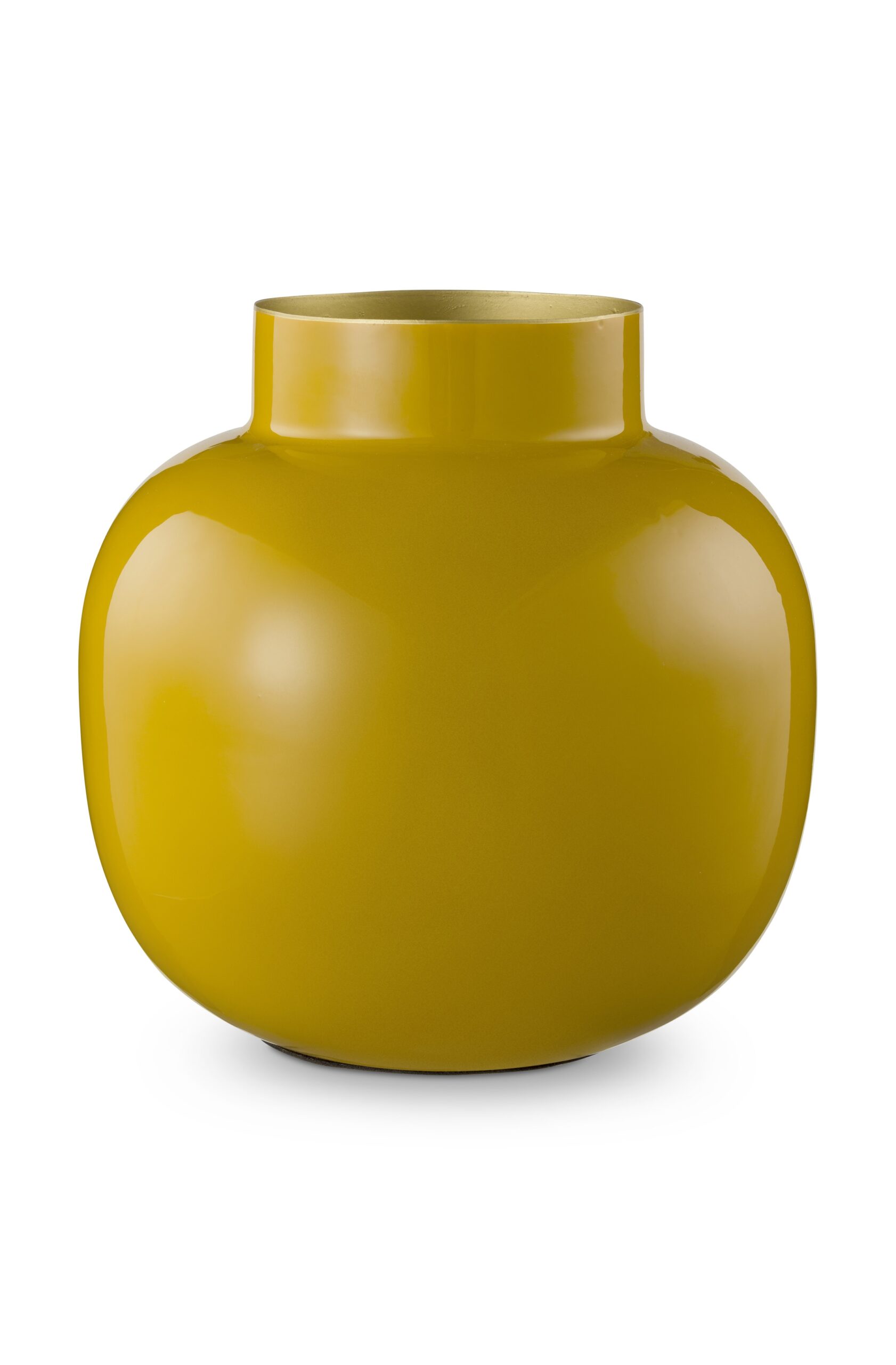Wazon Metal Yellow PiP Studio, 10 cm