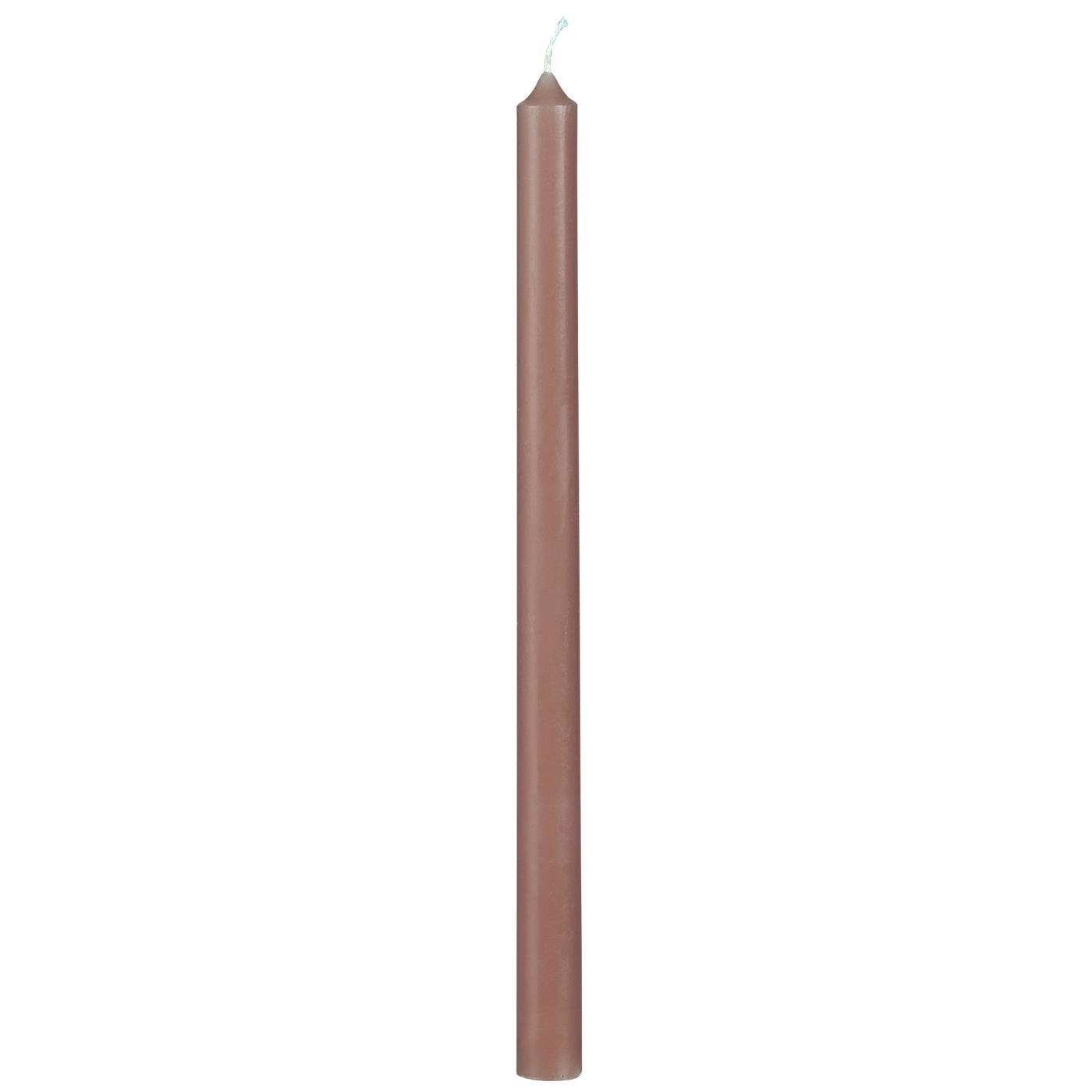 Świeczka faded rose Ib Laursen, 20 cm