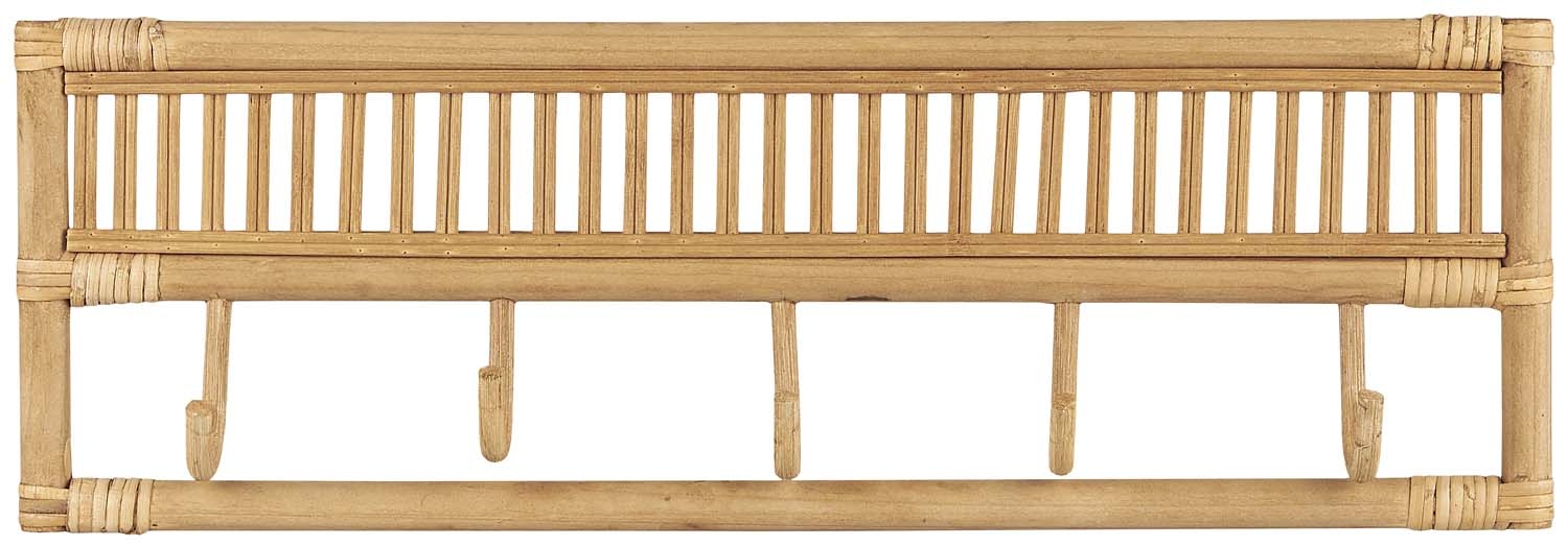 Wieszak rattanowy Ib Laursen, 59.5 cm