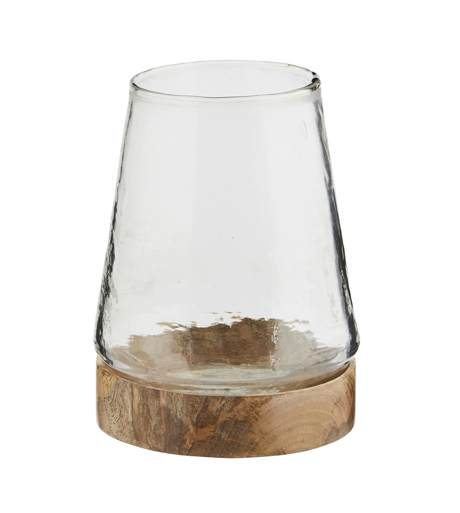 Świecznik / Wazon Wooden Base Madam Stoltz