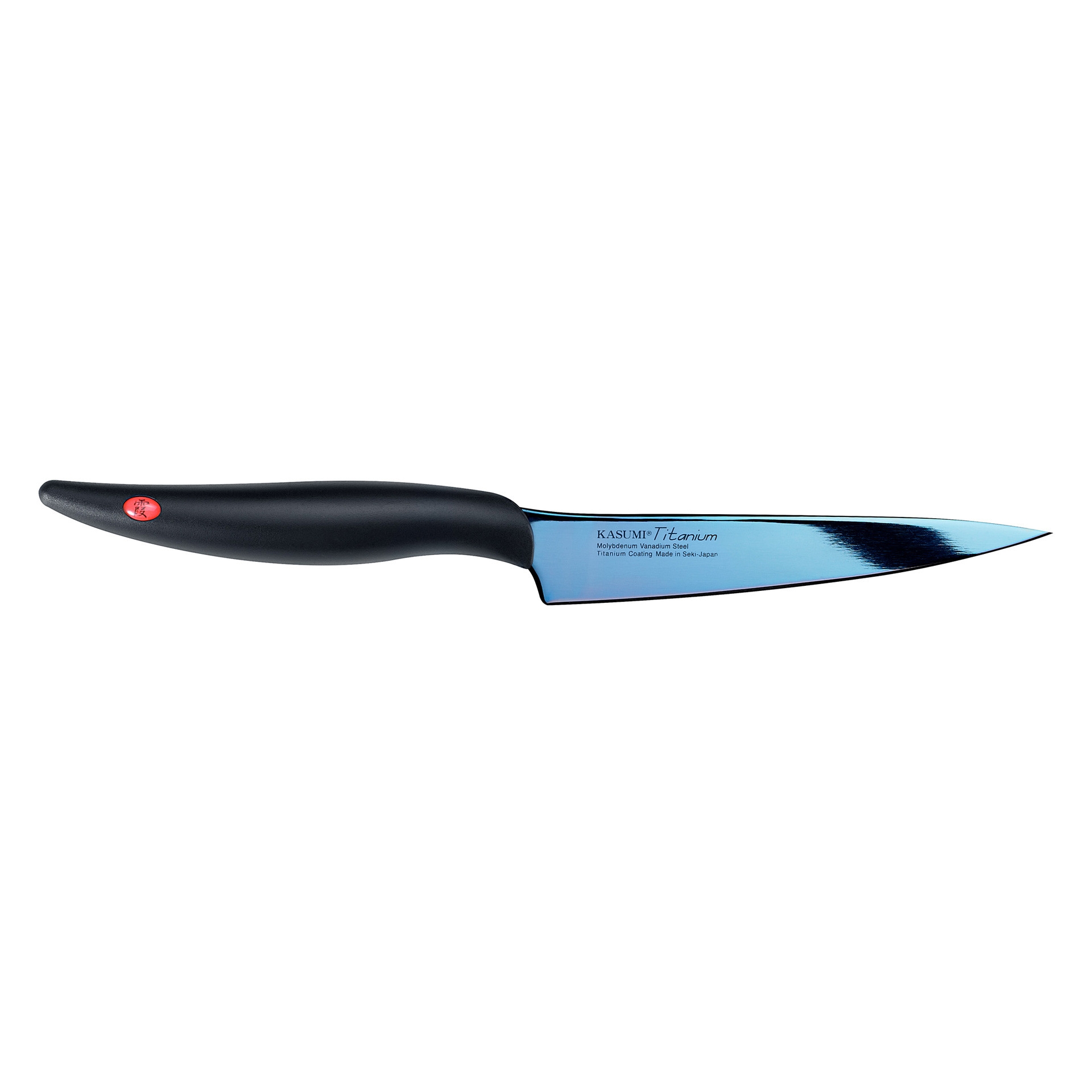 TITANIUM Nóż japoński uniwersalny dł. 12 cm niebieski / KASUMI