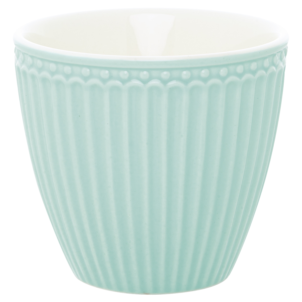 Kubek latte Alice Cool Mint Green, Green Gate, 350 ml