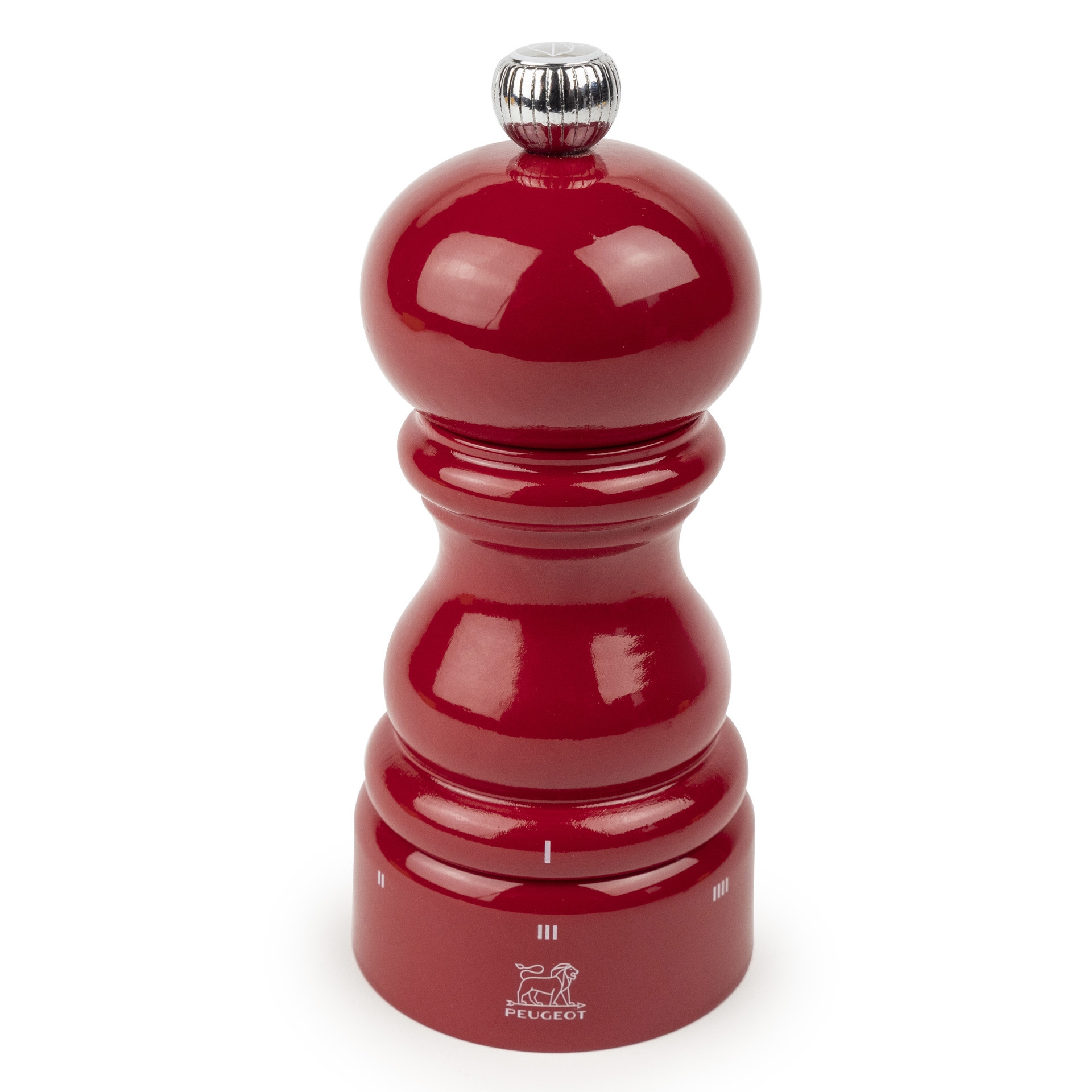 PARIS Młynek do soli 12 cm Red Passion lacquer / PEUGEOT