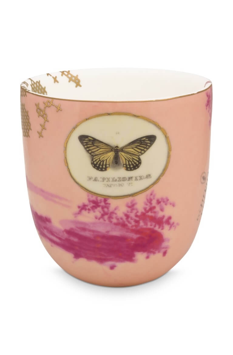 Kubek latte Heritage Painted Pink PiP Studio, 300 ml