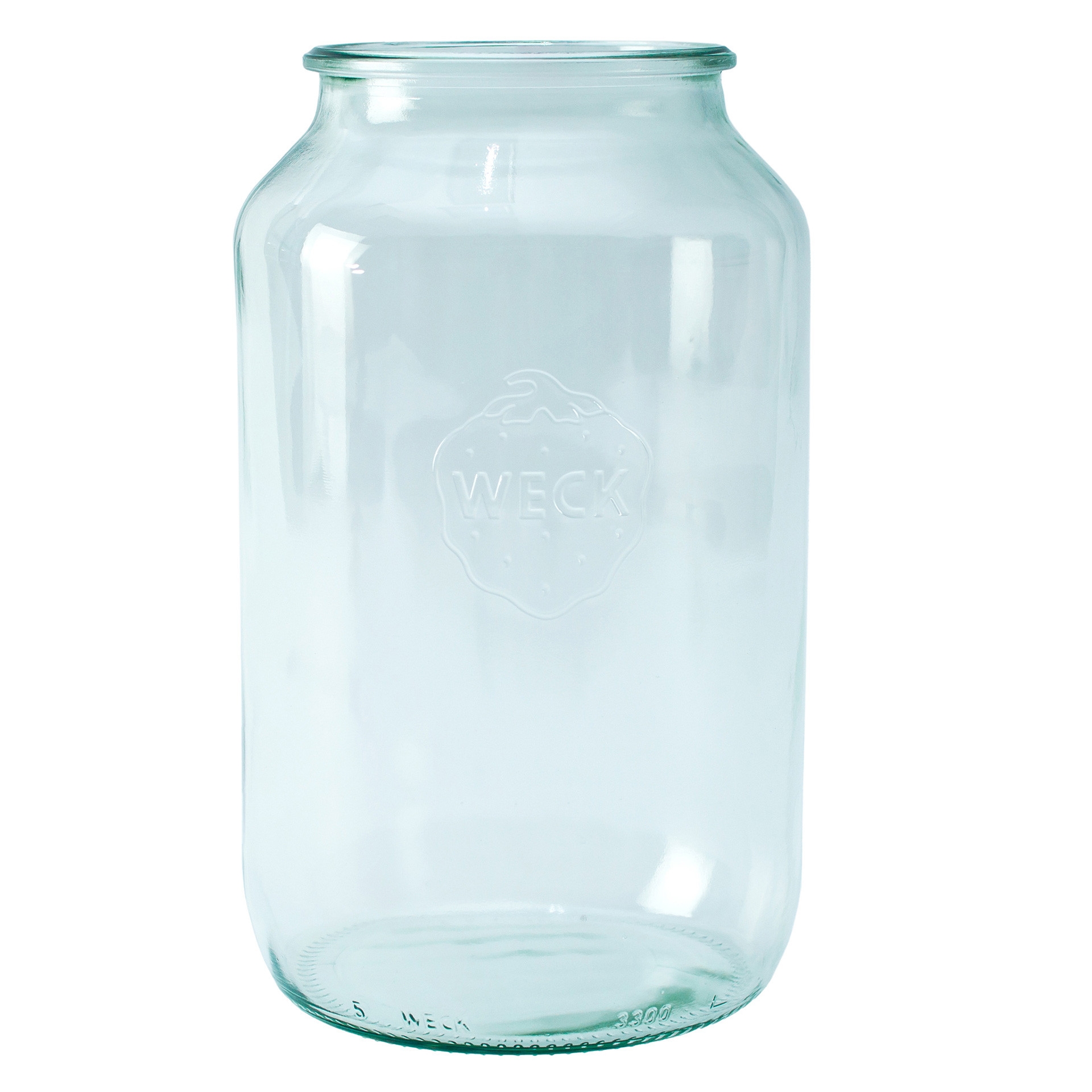 Słoik cylindryczny ZYLINDER bez pokrywki 3000 ml op. 4 szt / WECK