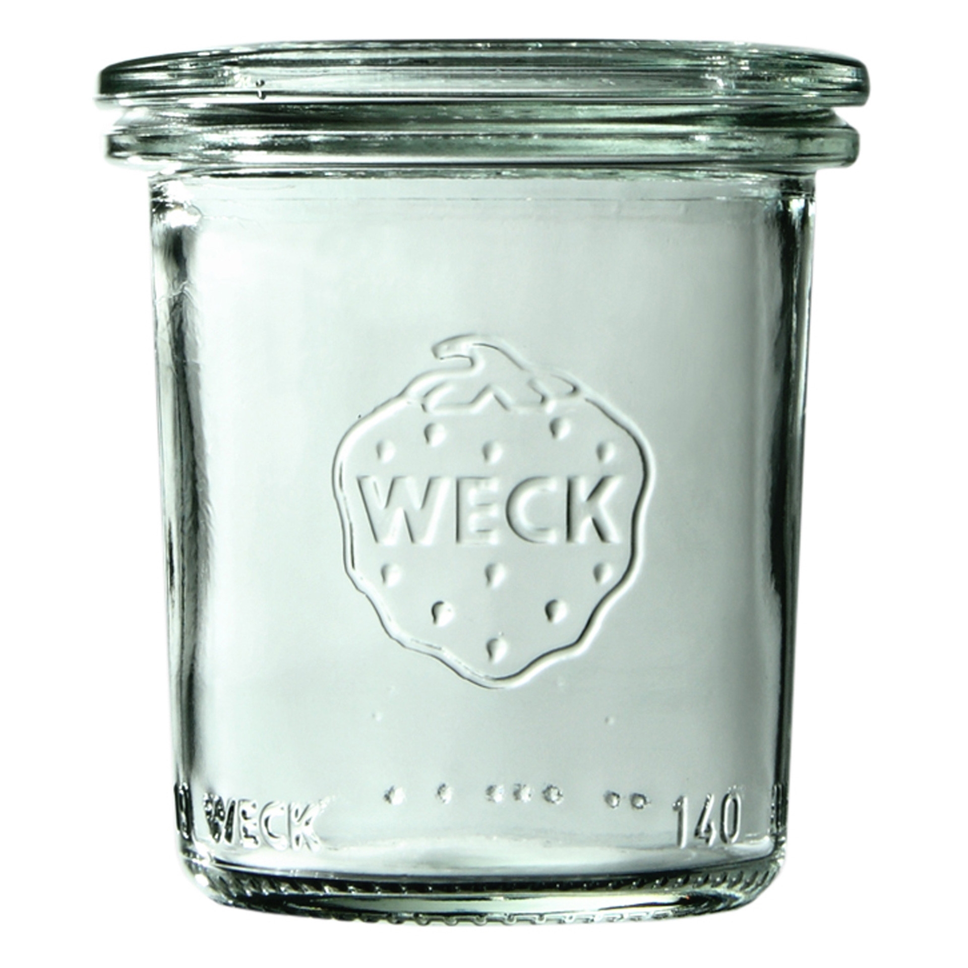 Mini słoik MINI-STURZ bez pokrywki 140 ml op. 12 szt. / WECK