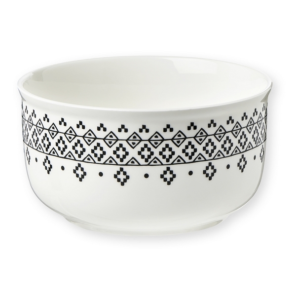 Miseczka Black Geometrics Mr & Mrs Clynk, 500 ml