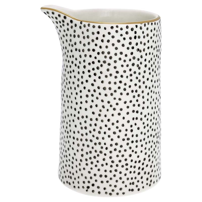 Dzbanek Dot Black w/gold Green Gate, 1000 ml