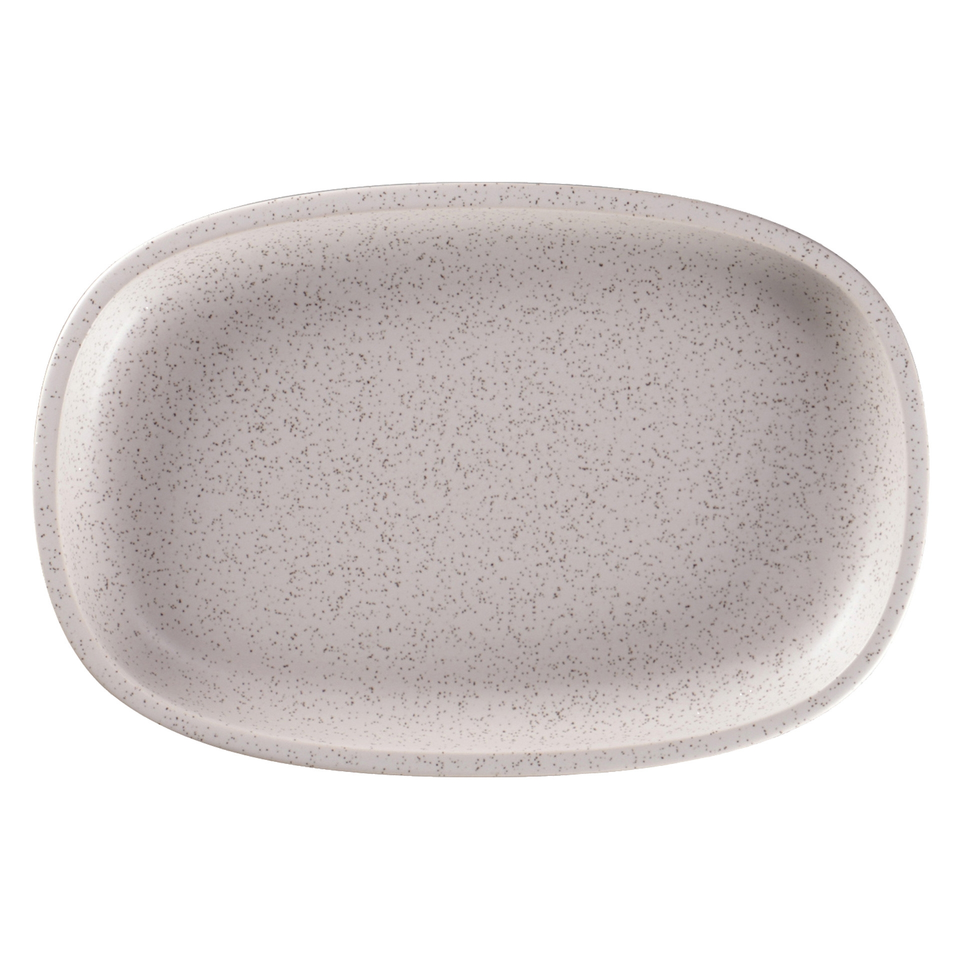 EASE RAKSTONE Półmisek 23x15 cm silgranitowy / RAK PORCELAIN