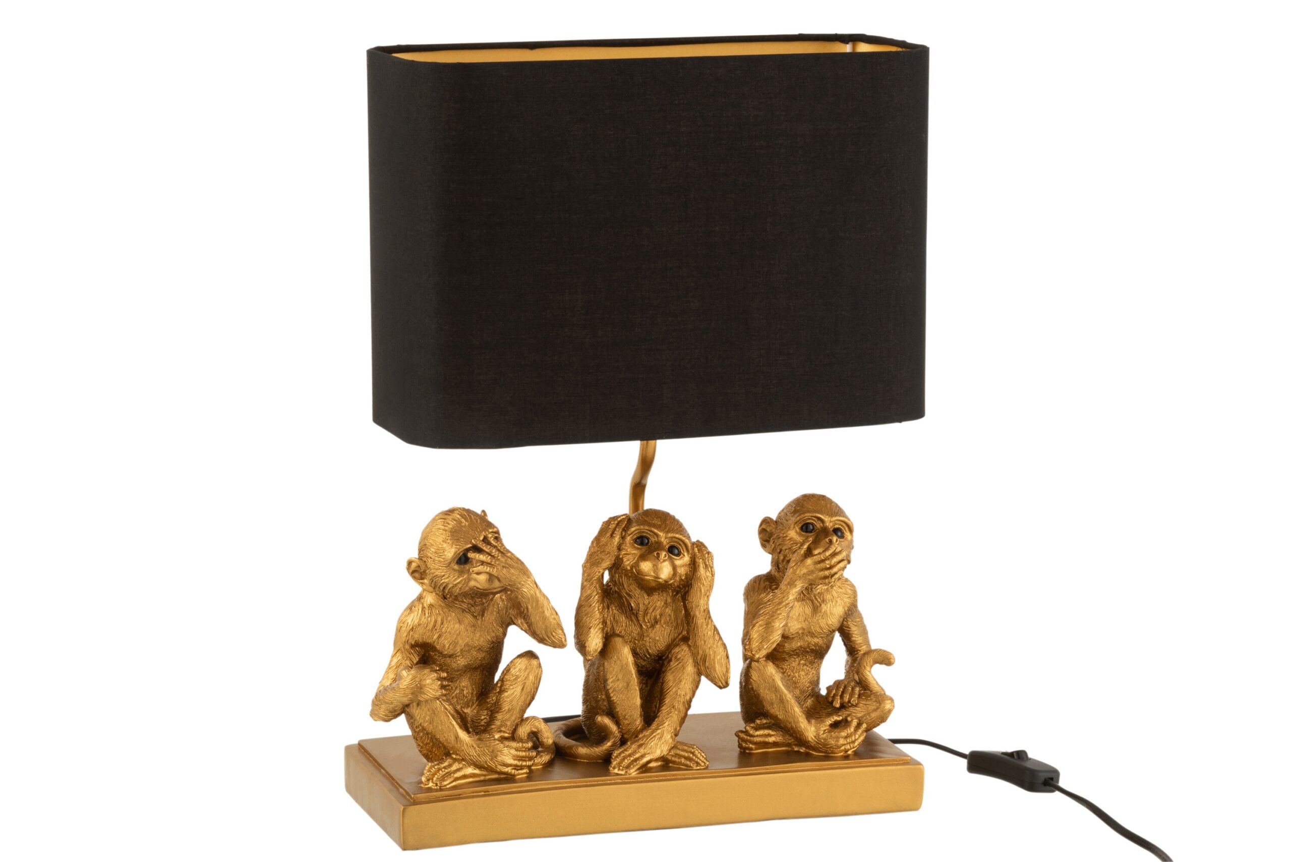 Lampa stołowa Monkey See/Hear/Speak No Evil J-line