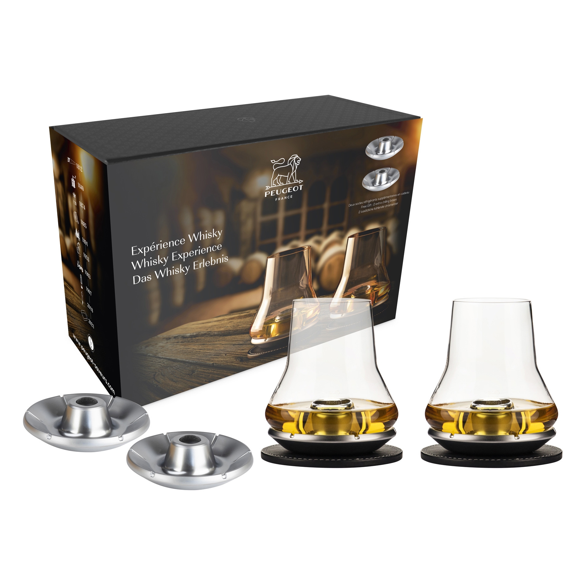 EXPERIENCE WHISKY Zestaw szklanek do whisky / PEUGEOT