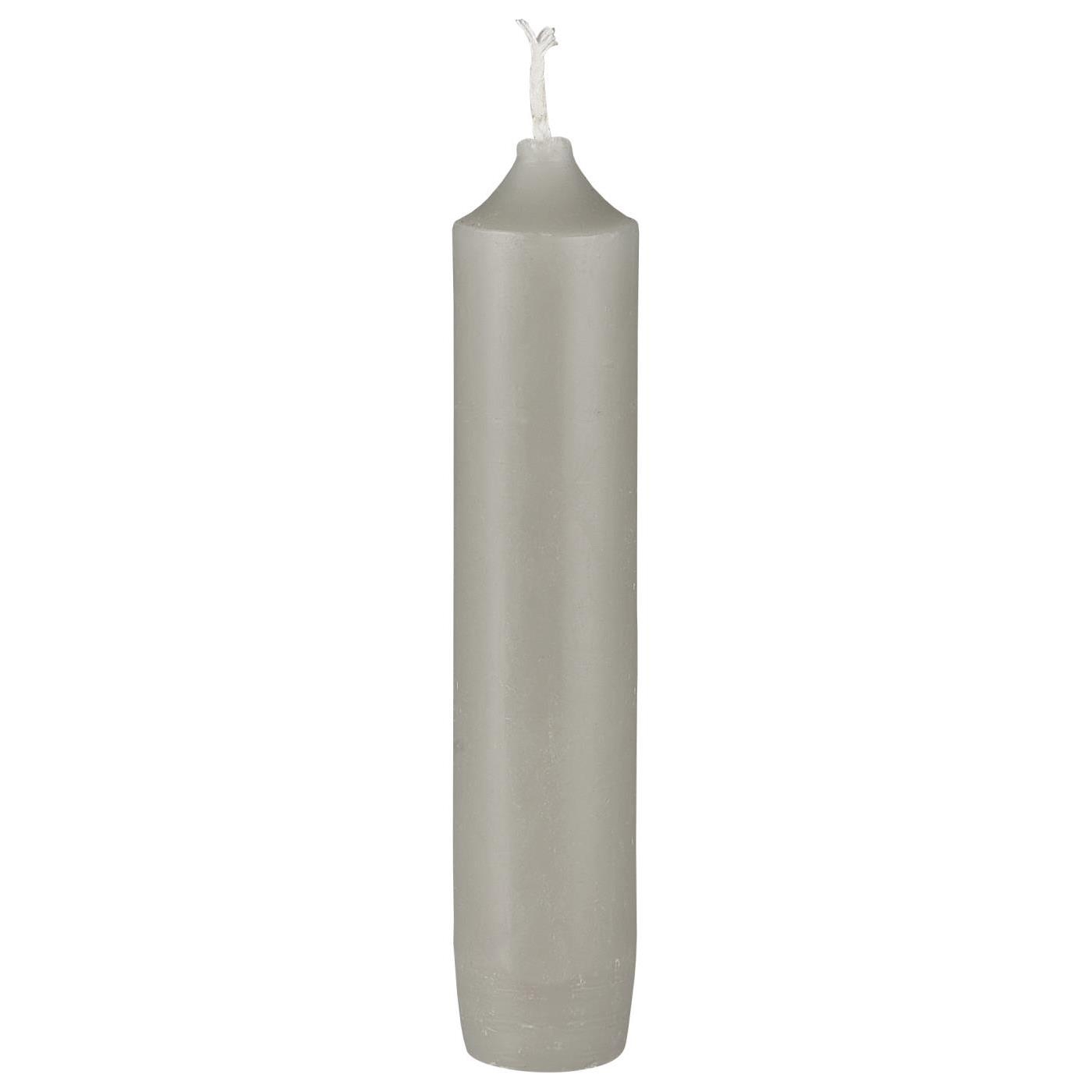 Świeczka light grey Ib Laursen, 10 cm