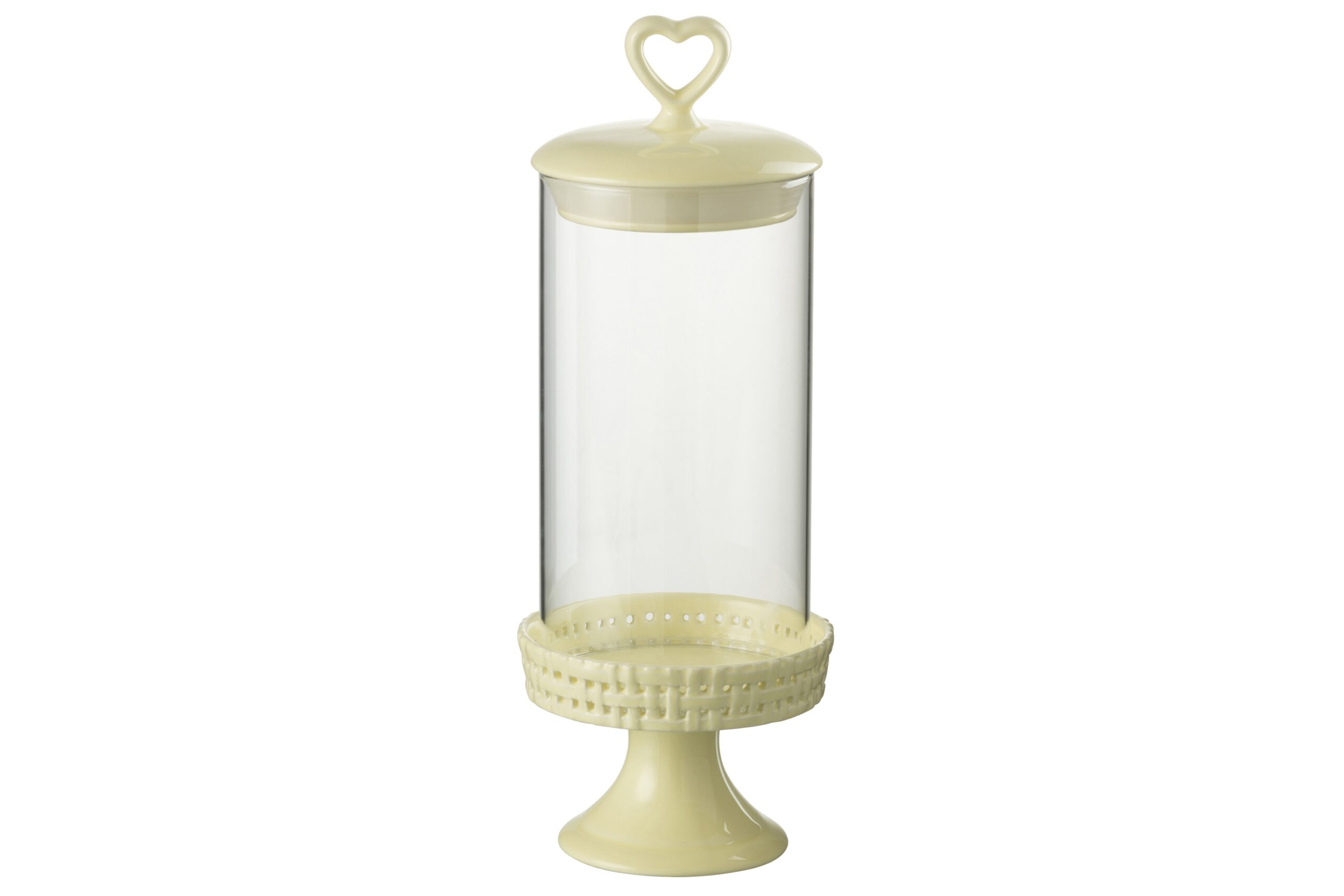Patera z kloszem Ceramic Yellow Medium J-line