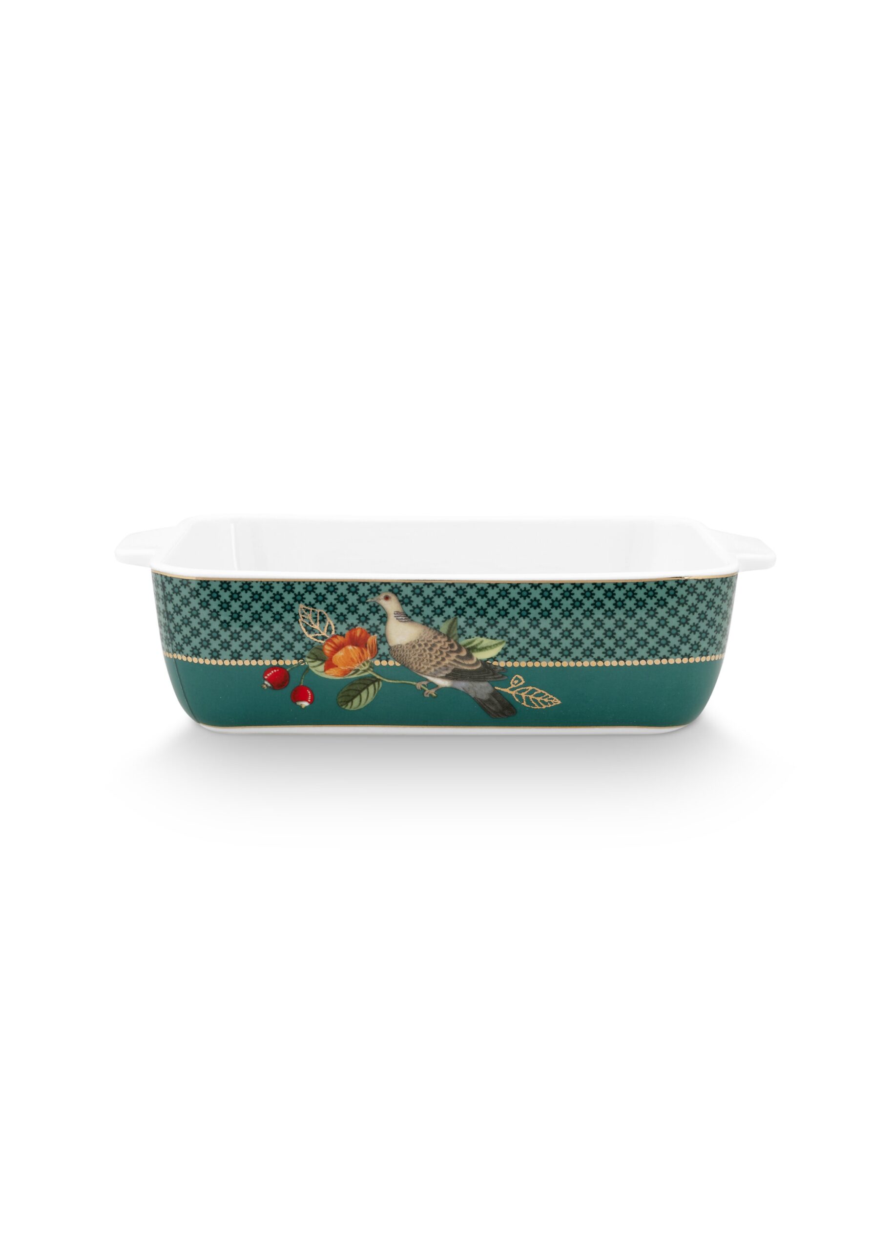 Forma do pieczenia prostokątna Winter Wonderland Green PiP Studio, 21 cm