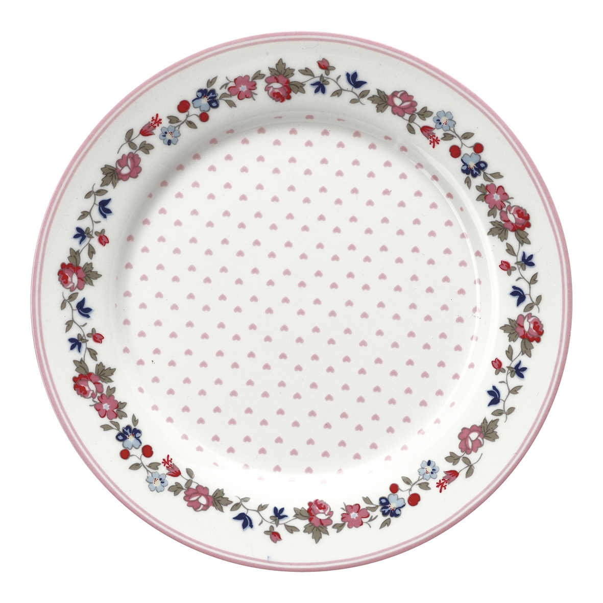 Talerz deserowy Ruby Petit White Kids, Green Gate