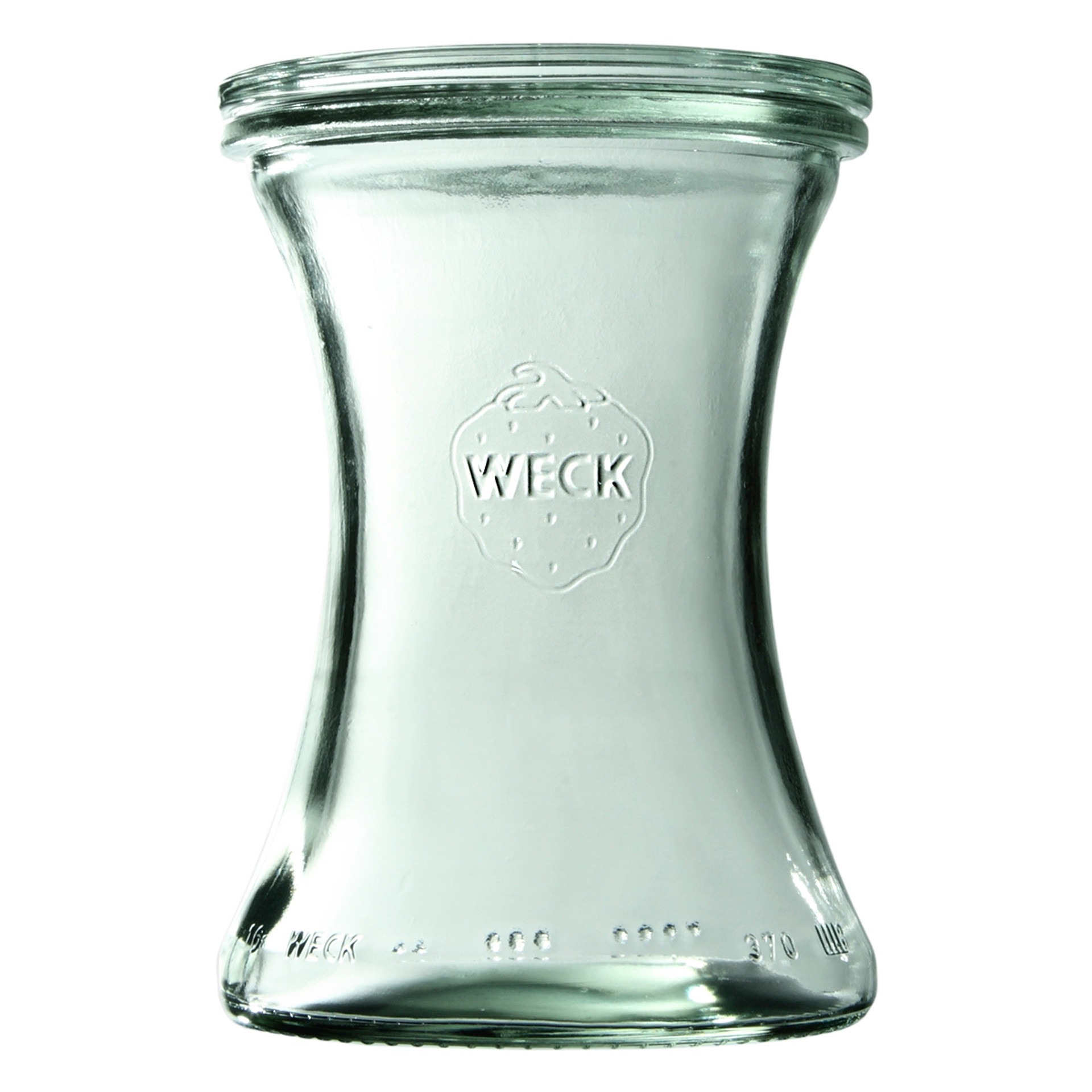 Słoik DELI bez pokrywki 370 ml op. 6 szt. / WECK