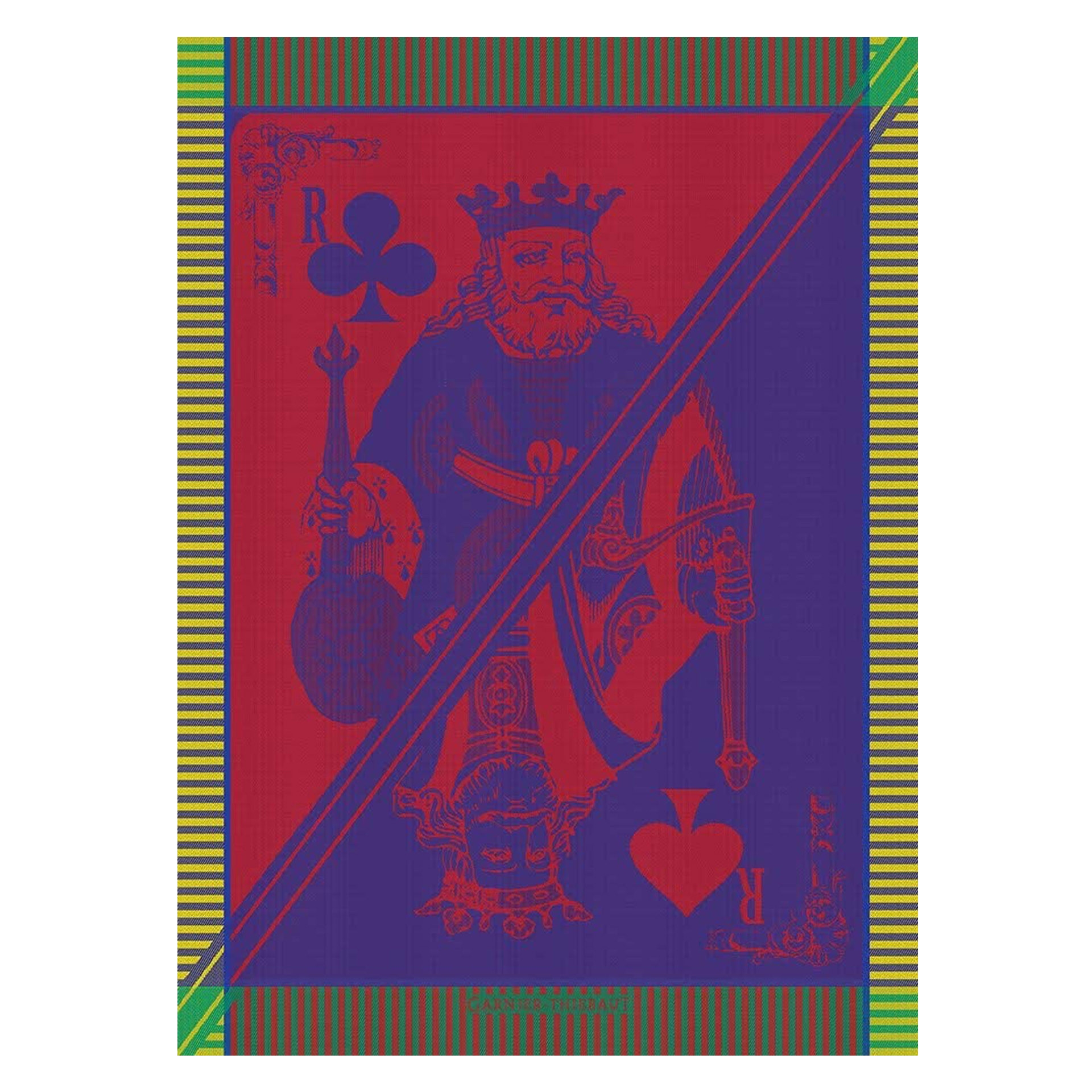 Ręcznik kuchenny CARTE ROI FESTIVAL 56 x 77 cm / GARNIER THIEBAUT
