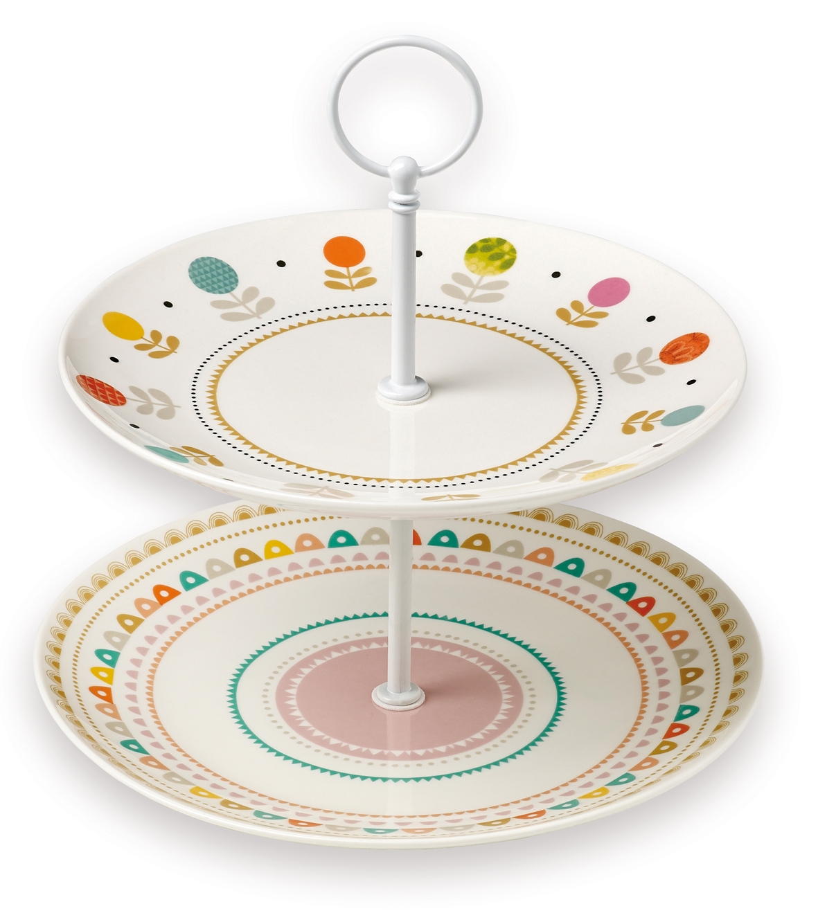 Patera dwupoziomowa Color Pattern Mini Labo