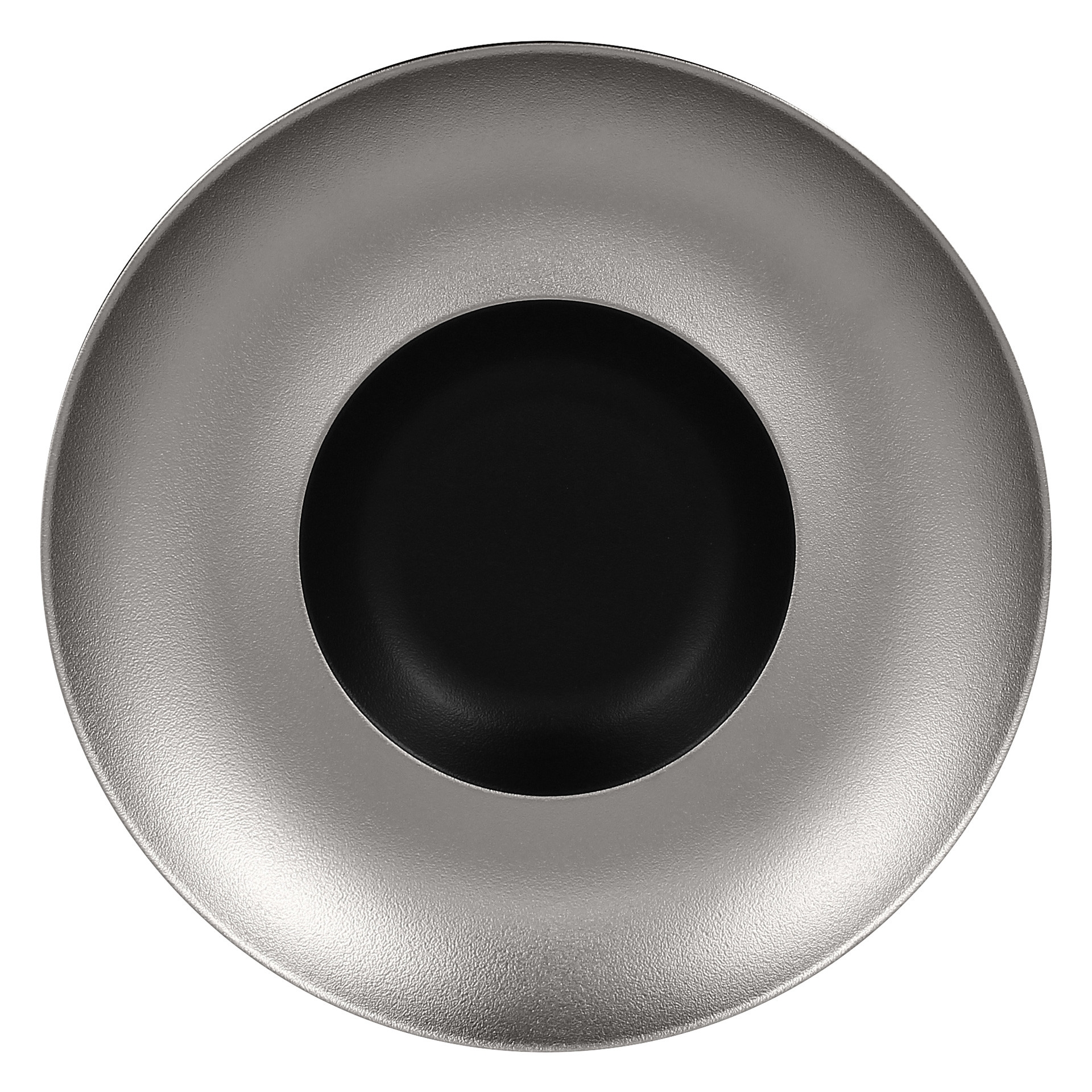 METALFUSION Talerz głęboki gourmet srebrny 26 cm / RAK PORCELAIN