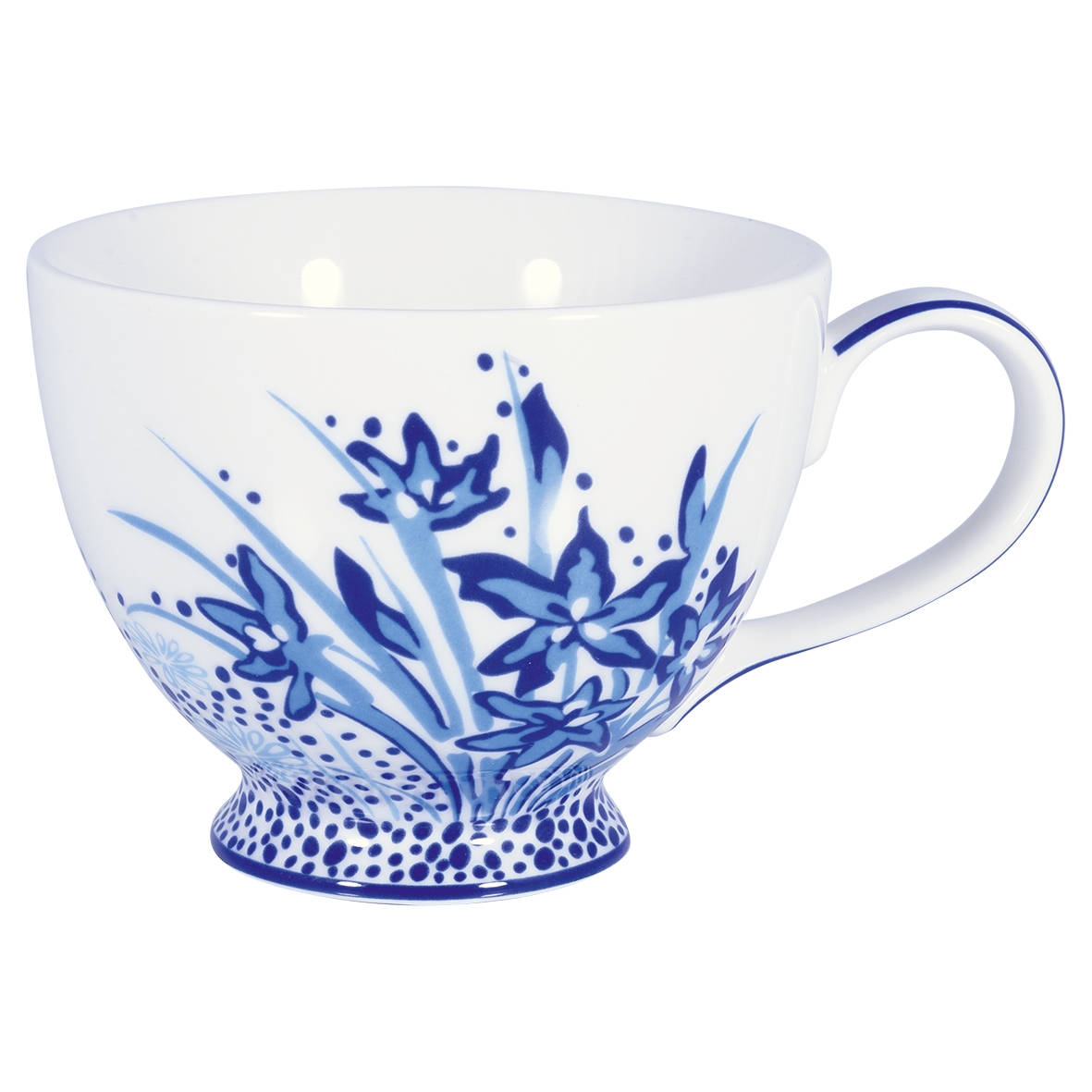 Filiżanka Kristel Blue Green Gate, 400 ml