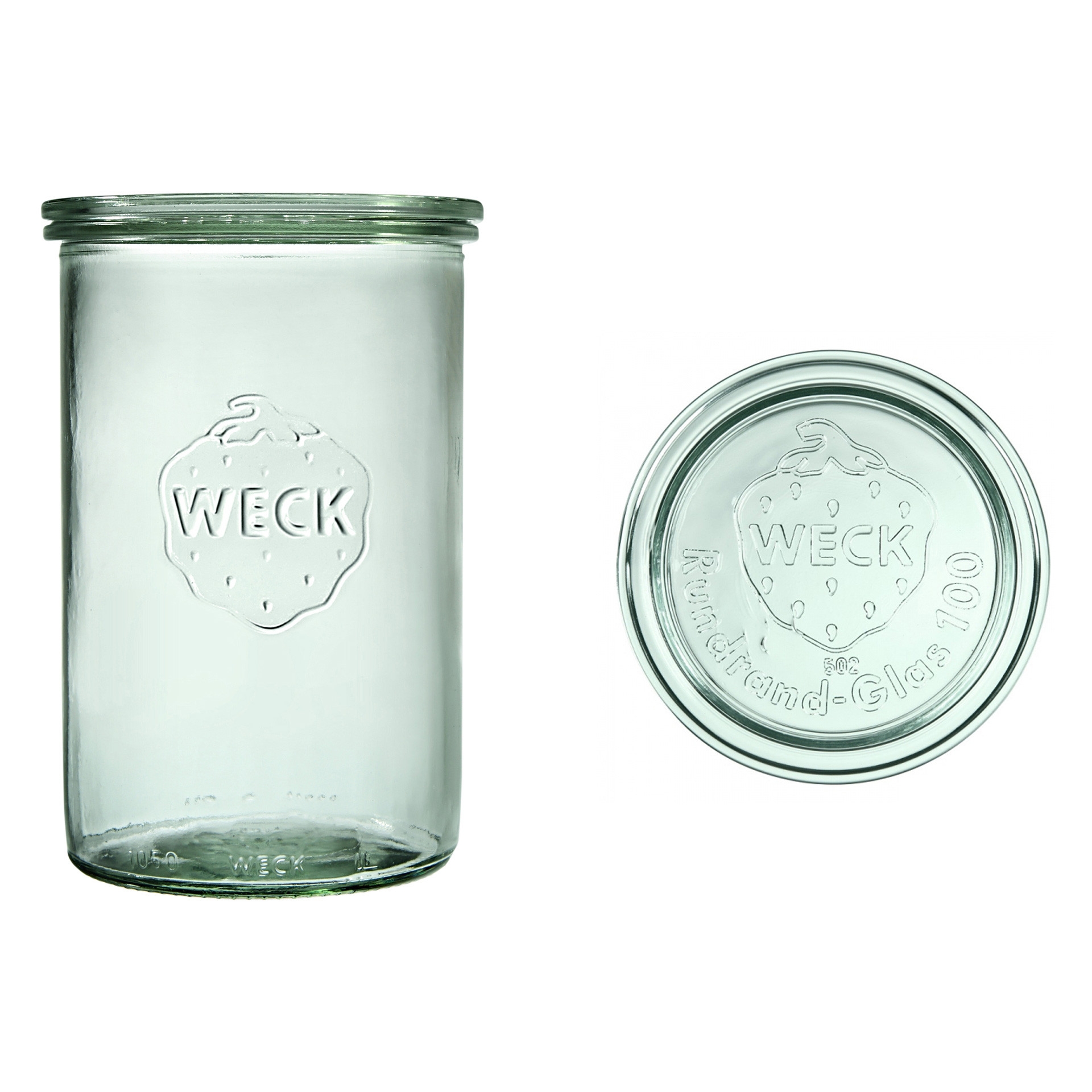 Słoik STURZ z pokrywką 1000 ml op. 6 szt. / WECK