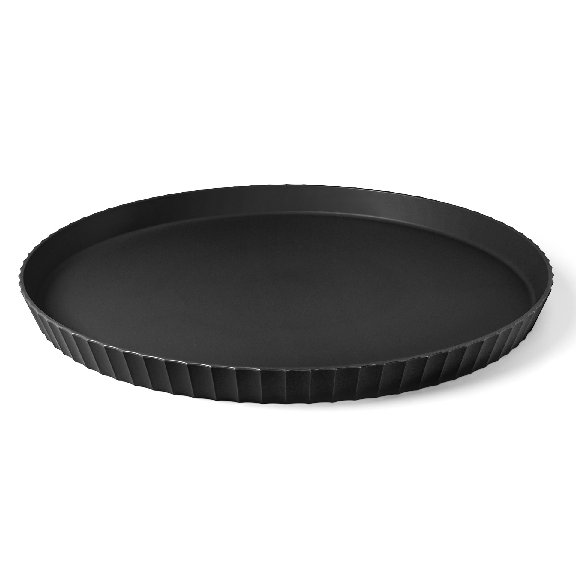 ATENA Taca okrągła śr. 40 cm karbon / BLIM PLUS