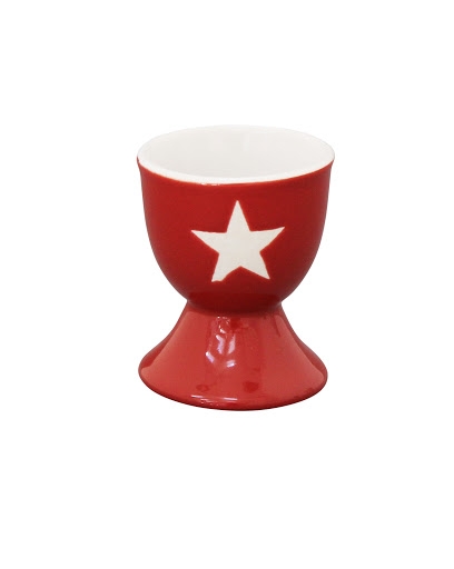 Kieliszek na jajko Star Red Krasilnikoff