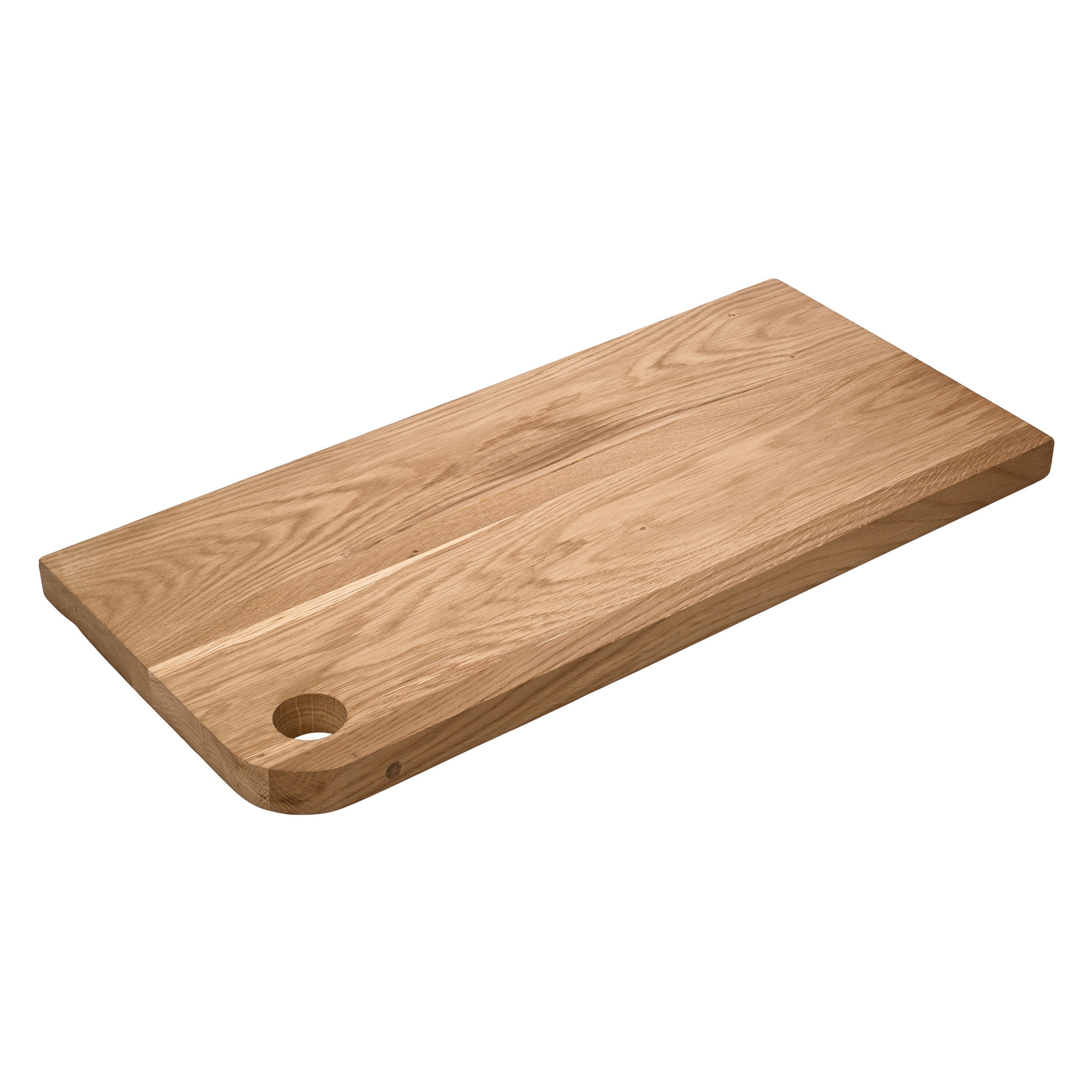 SIMPLE Deska dębowa z otworem 50x30x2,5cm / VERLO