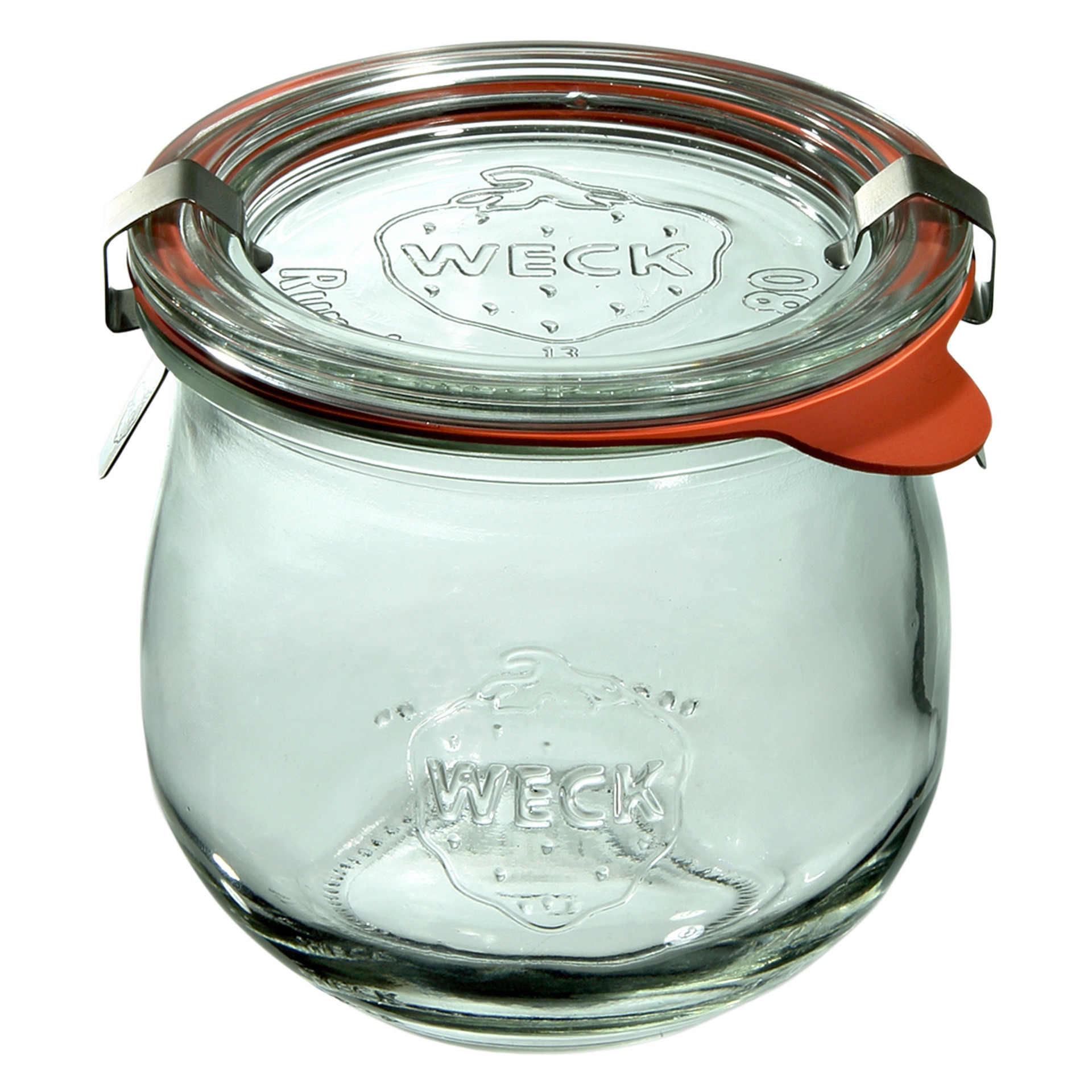 Słoik TULIP z pokrywką, uszczelką i 2 zapinkami 370 ml op. 6 szt. / WECK
