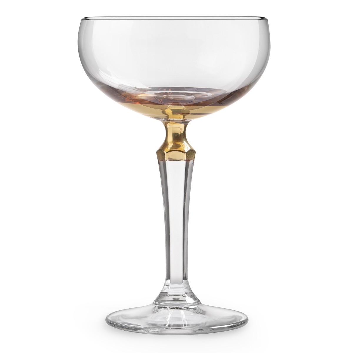 SIGNATURE 001 Kieliszek Imperfect Gold Coupe 250 ml / ONIS / LIBBEY