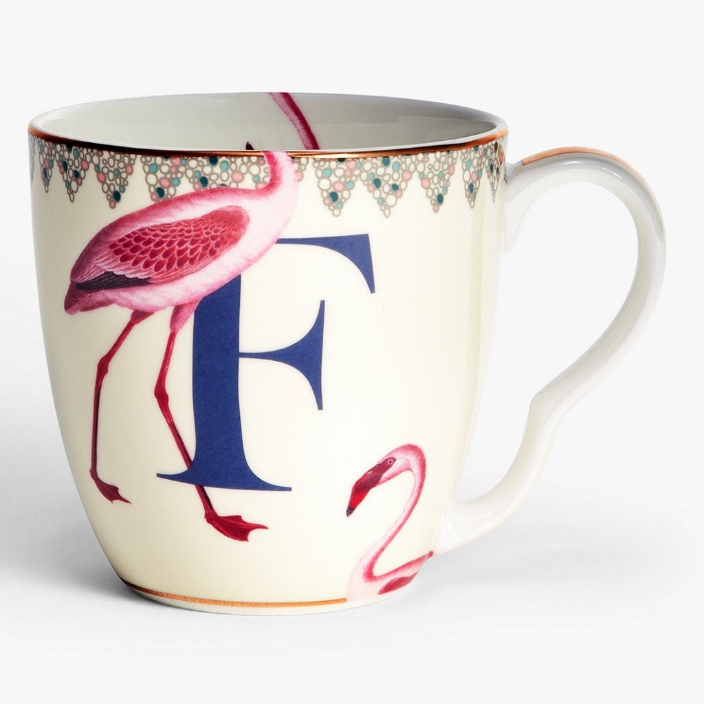 Kubek Alphabet "F" Ivonne Ellen, 450 ml