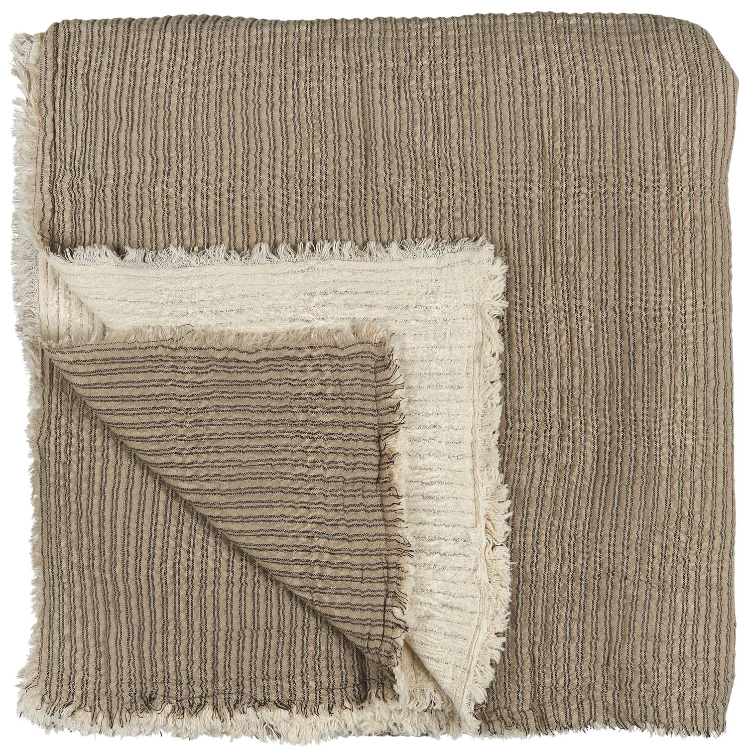 Narzuta beige Ib Laursen, 240 cm