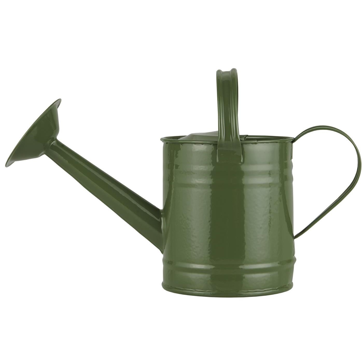 Konewka metalowa zielona Ib Laursen, 0,8 l