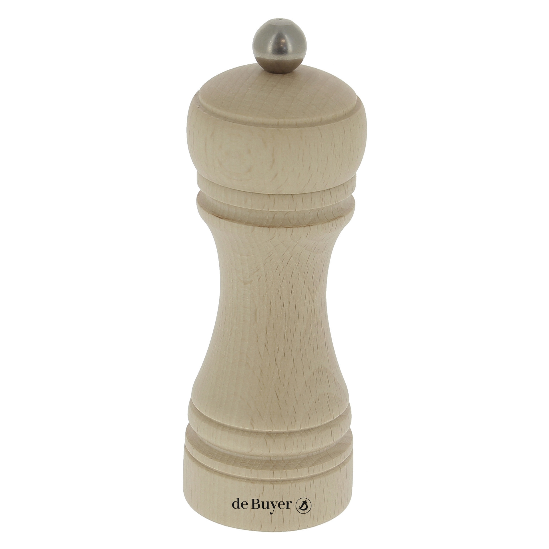 JAVA Młynek do przypraw 14 cm naturalny / DE BUYER