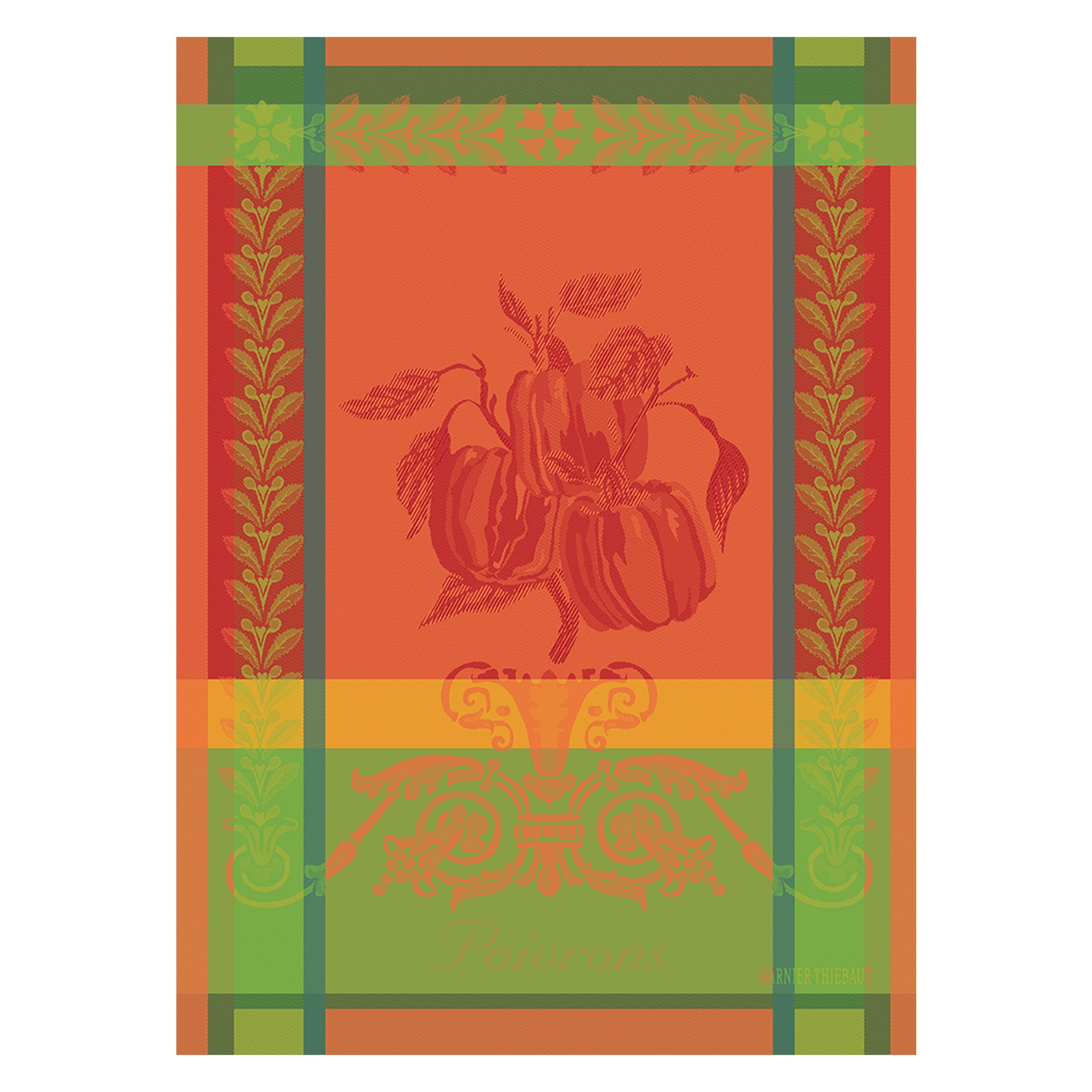Ręcznik kuchenny POIVRON PAPRIKA 56 x 77 cm / GARNIER THIEBAUT