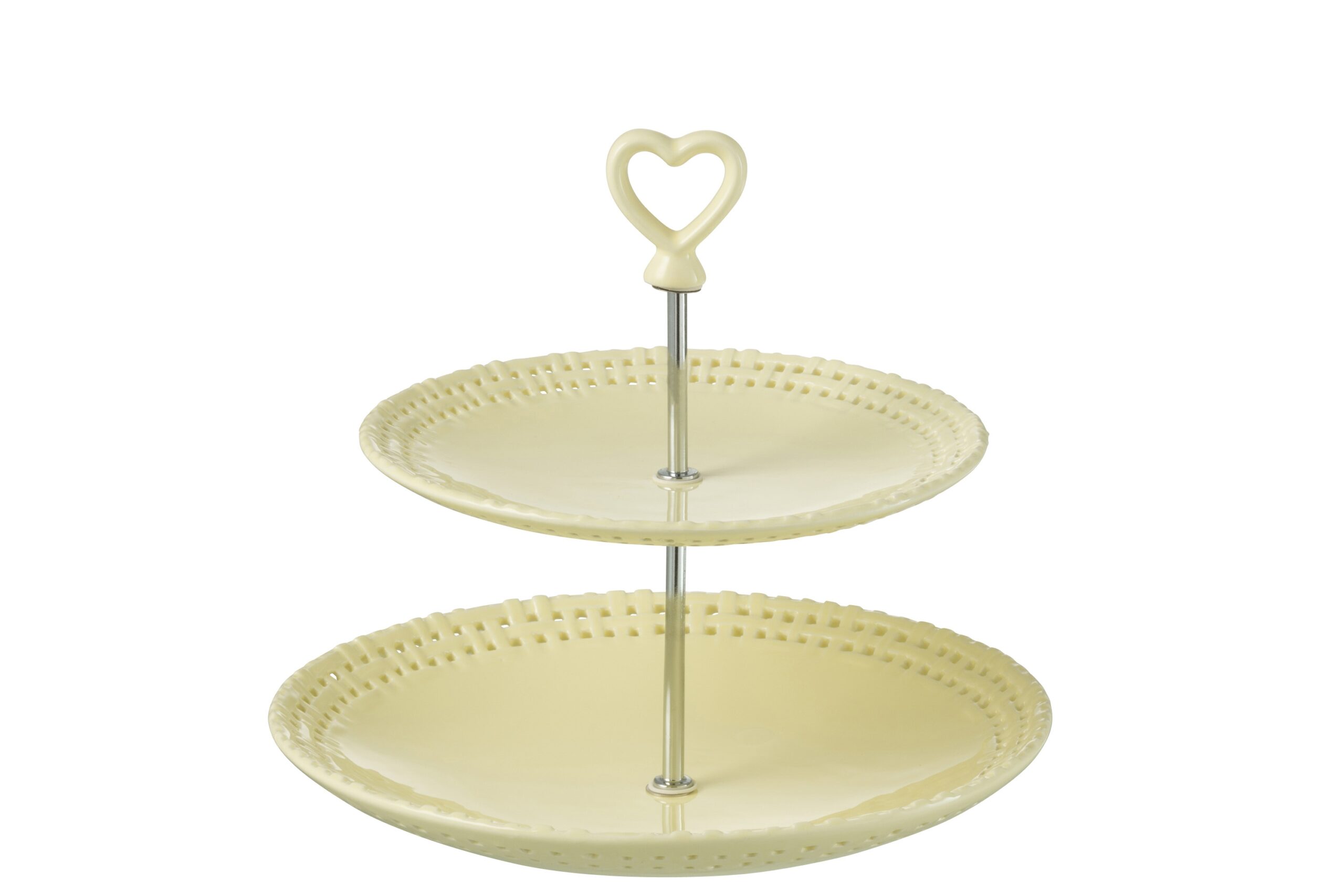 Patera dwupoziomowa Ceramic Yellow J-line