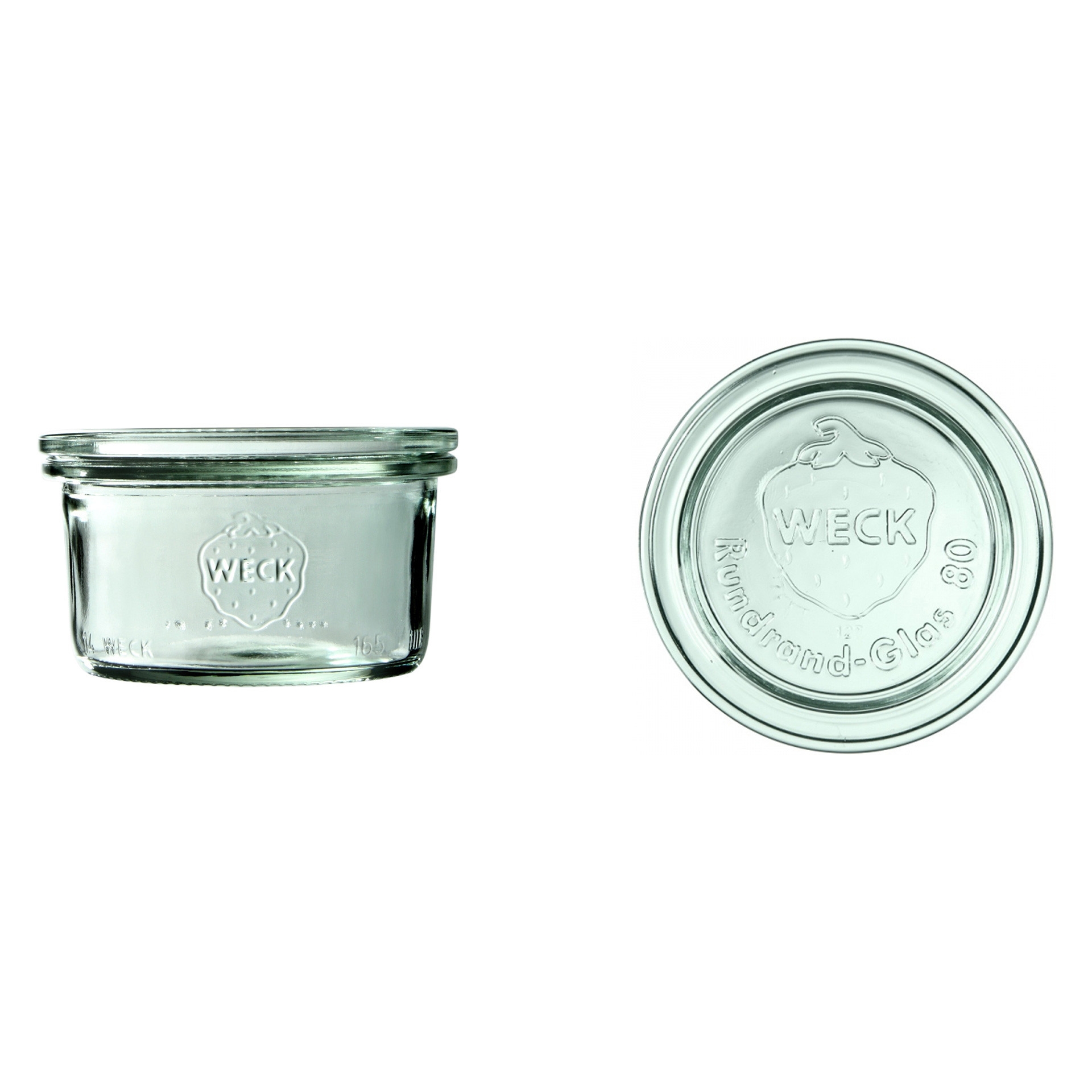 Mini słoik MINI-STURZ z pokrywką 165 ml op. 12 szt. / WECK