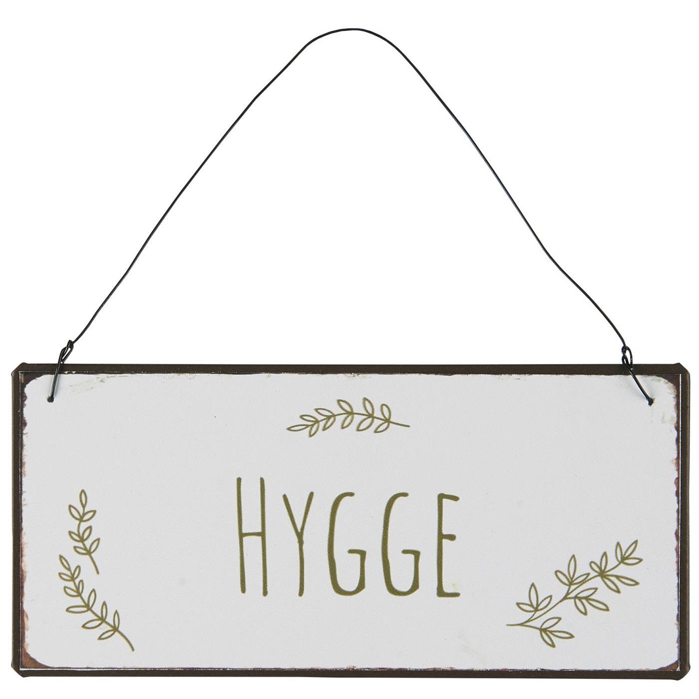 Tabliczka metalowa HYGGE Ib Laursen, 15 cm