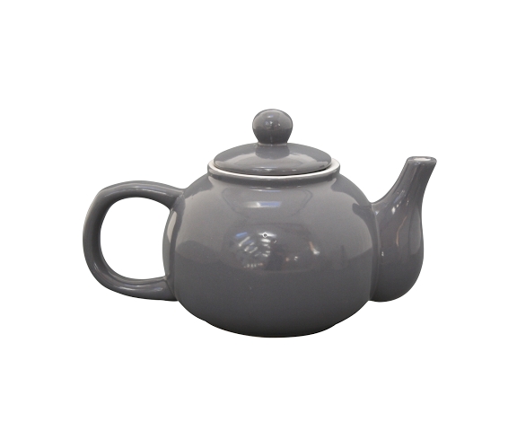 Dzbanek do herbaty ciemnoszary Krasilnikoff, 1000 ml