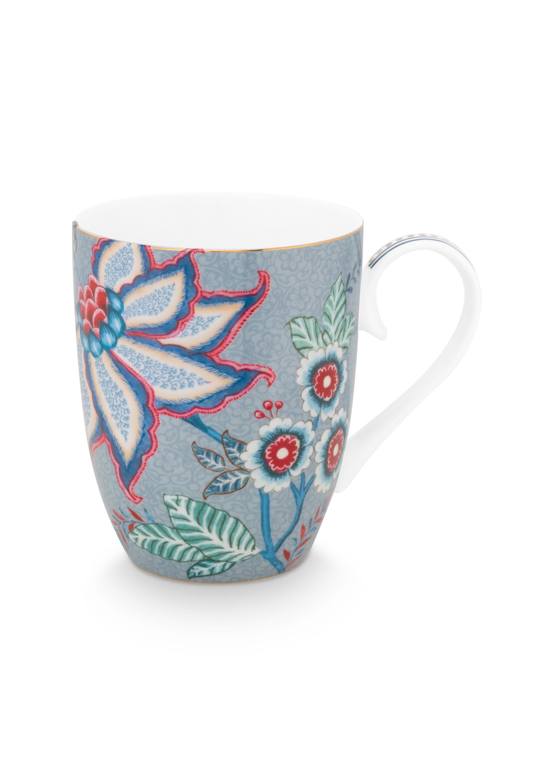Kubek Flower Festival Light Blue PiP Studio, 350 ml