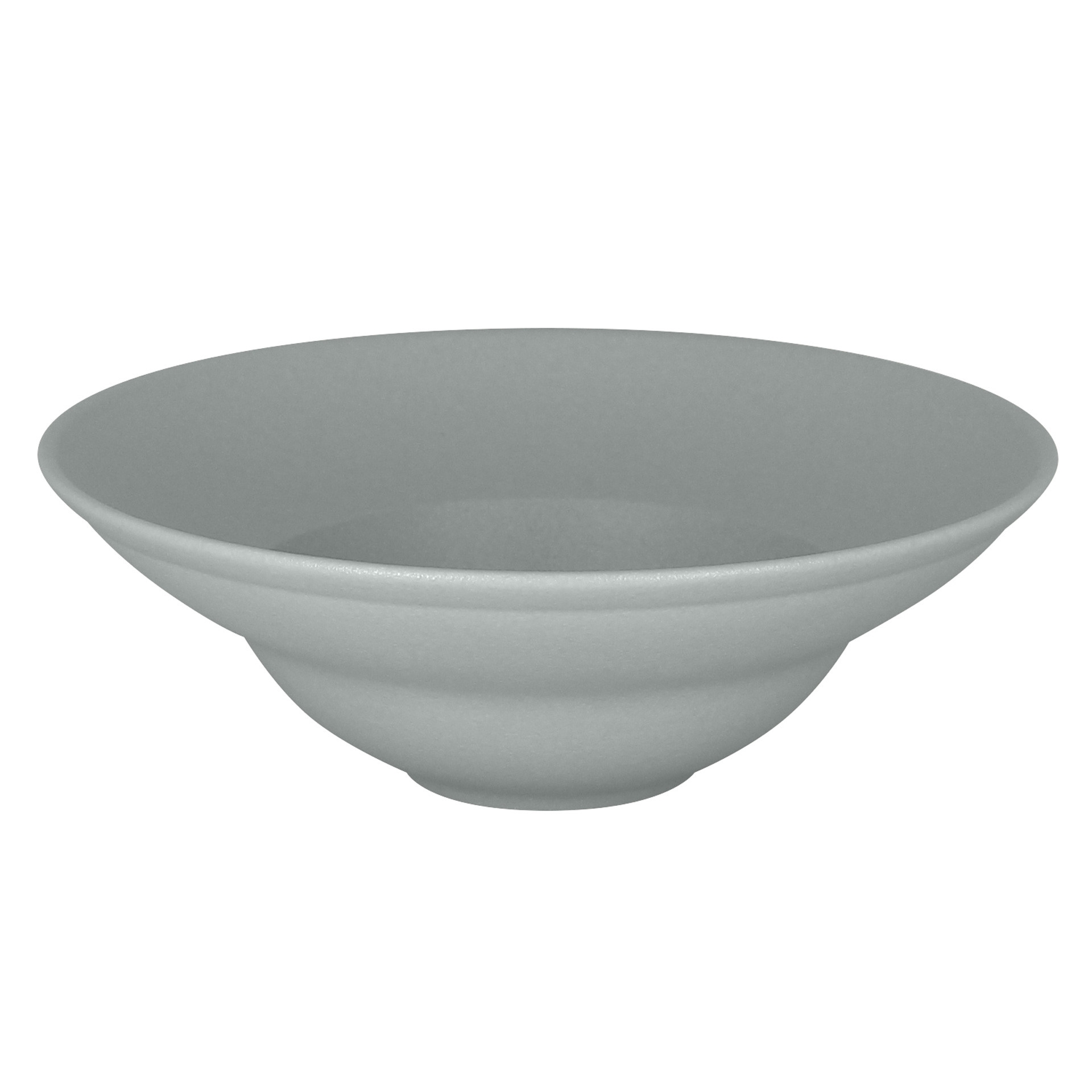 MELLOW Talerz głęboki wysoki szary 23 cm / RAK PORCELAIN