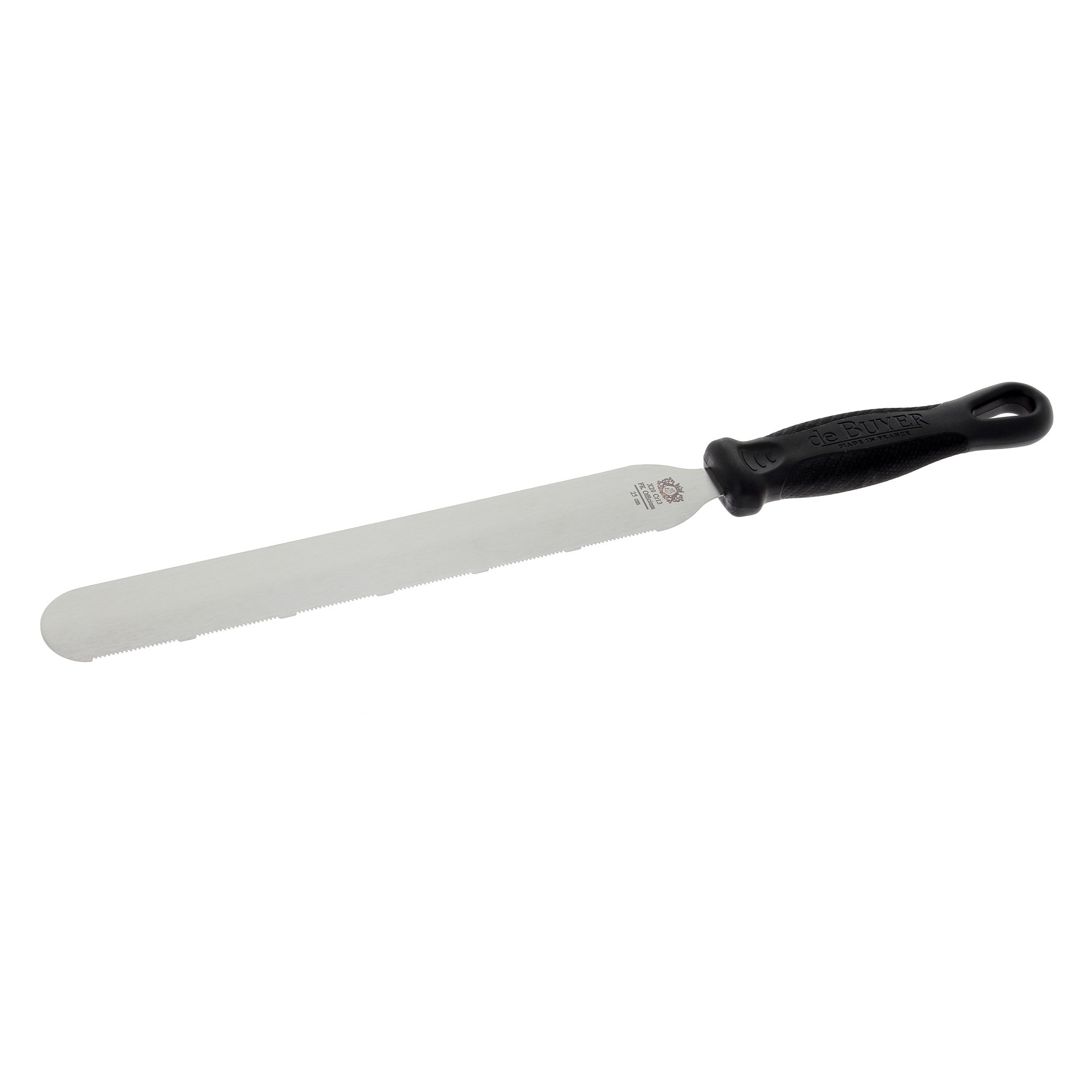 FKOFFICIUM Łopatka do biszkoptów z ząbkowanym ostrzem 35 cm / DE BUYER