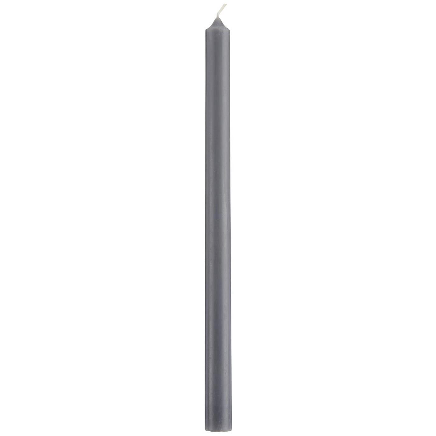 Świeczka dark grey Ib Laursen, 20 cm