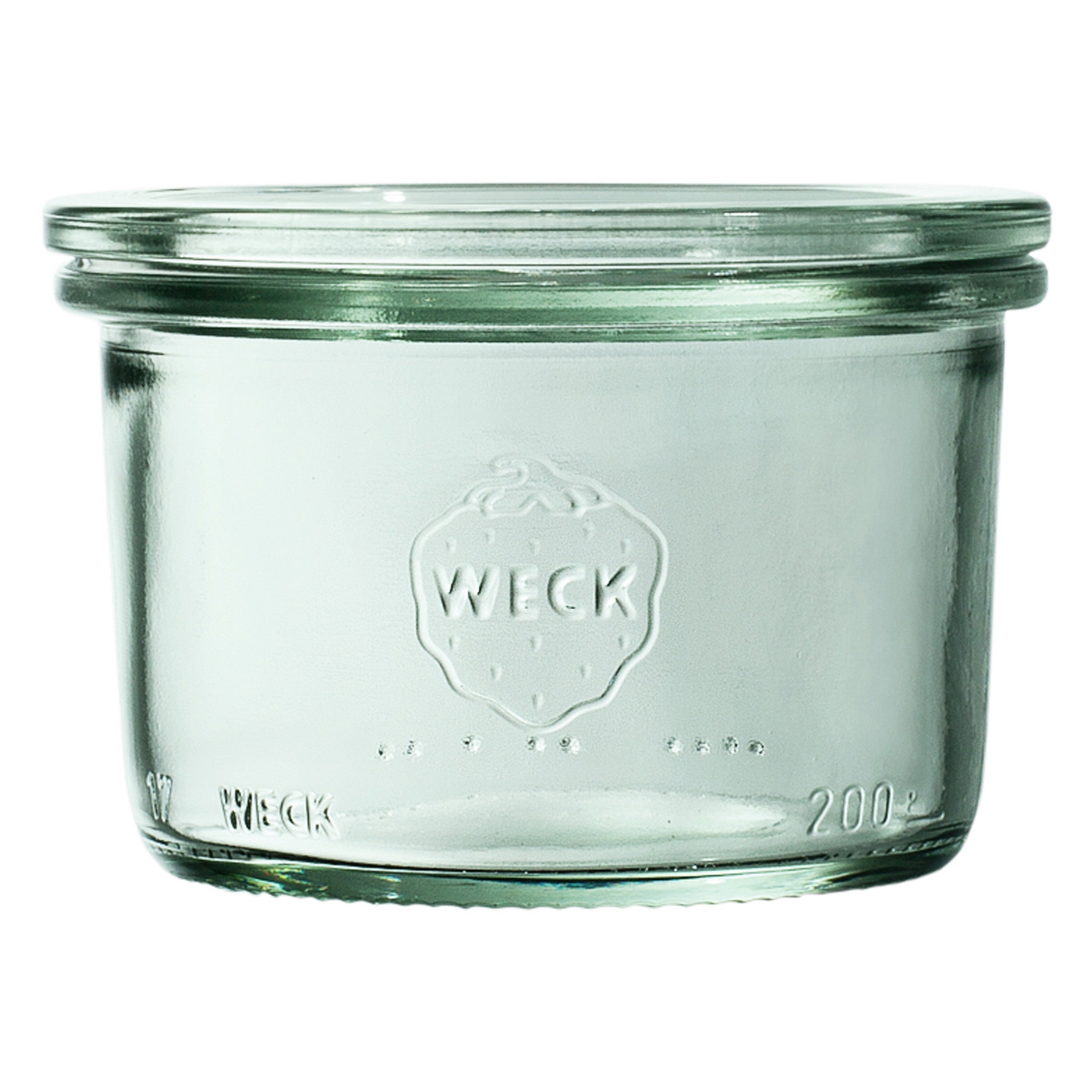 Mini słoik STURZ bez pokrywki 200 ml op. 12 szt. / WECK