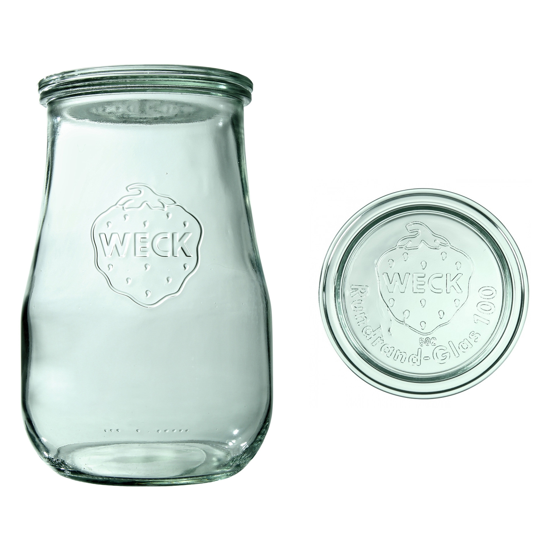 Słoik TULIP z pokrywką 2700 ml op. 4 szt. / WECK