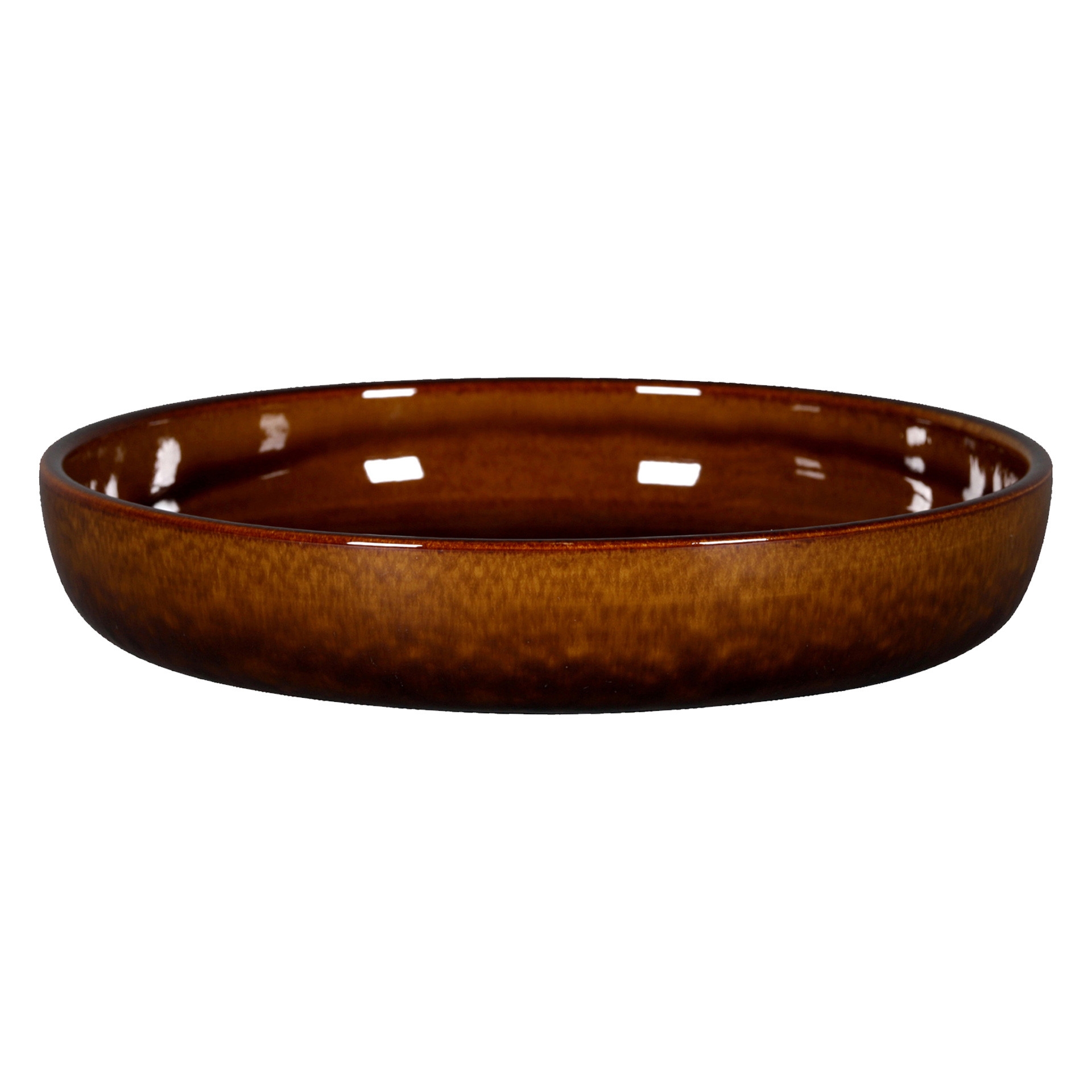 EASE RAKSTONE Talerz głęboki 24 cm bursztynowy / RAK PORCELAIN